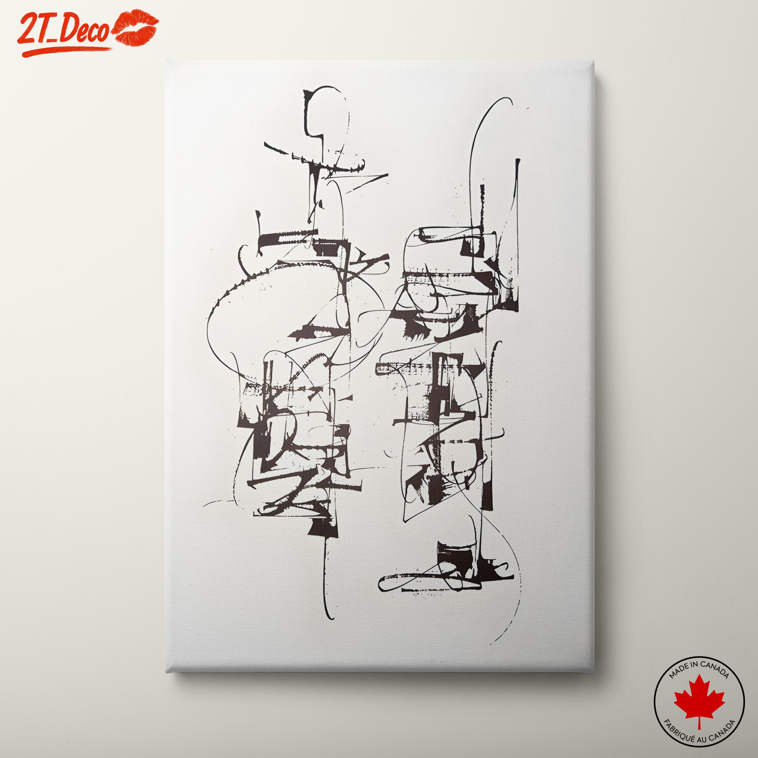 Dynamic Abstract Artistic Composition