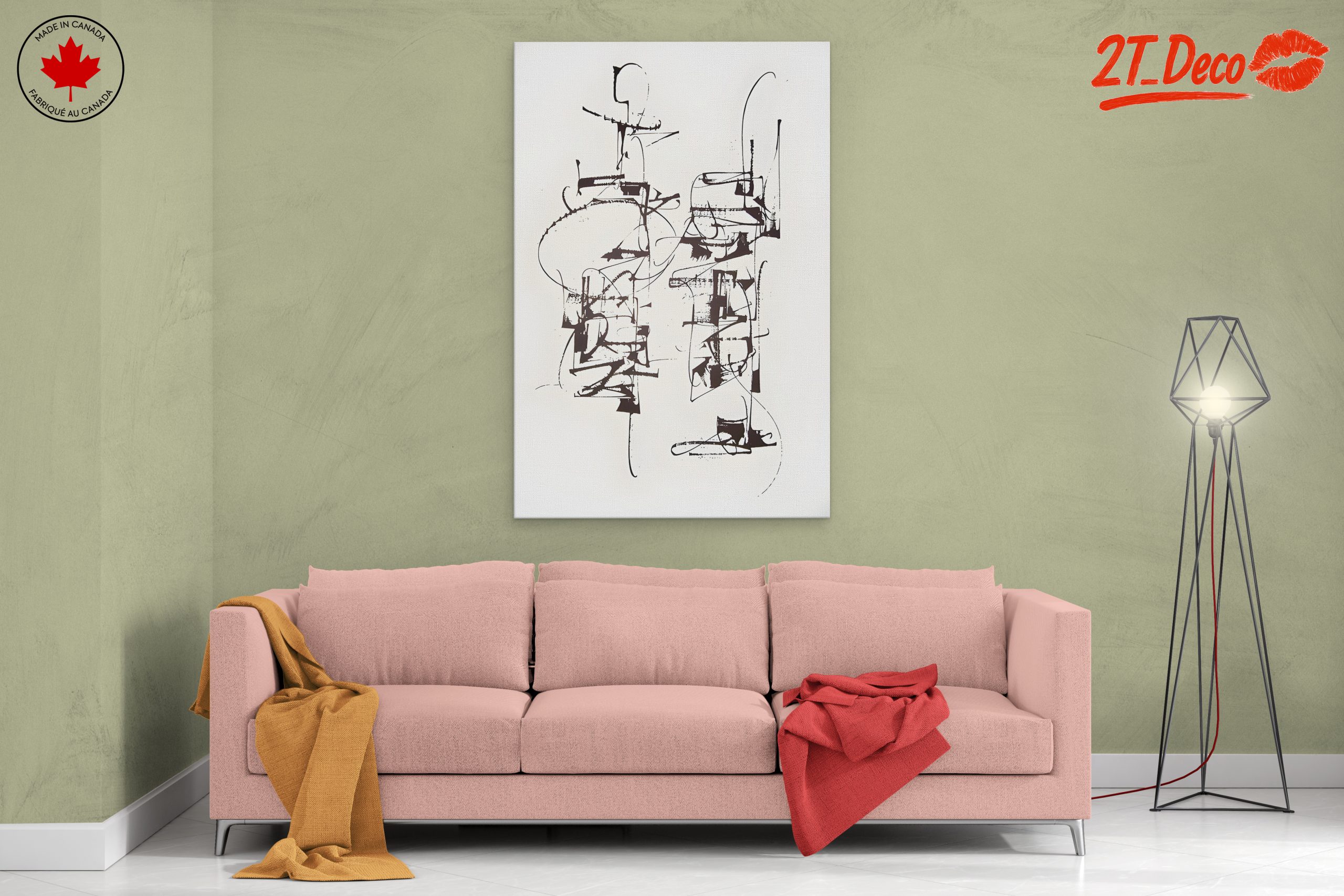 Dynamic Abstract Artistic Composition - Image 2