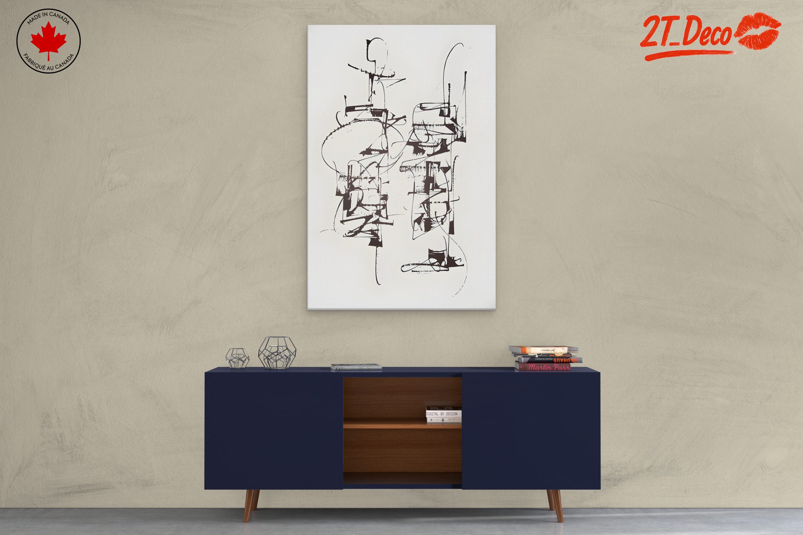 Dynamic Abstract Artistic Composition - Image 3
