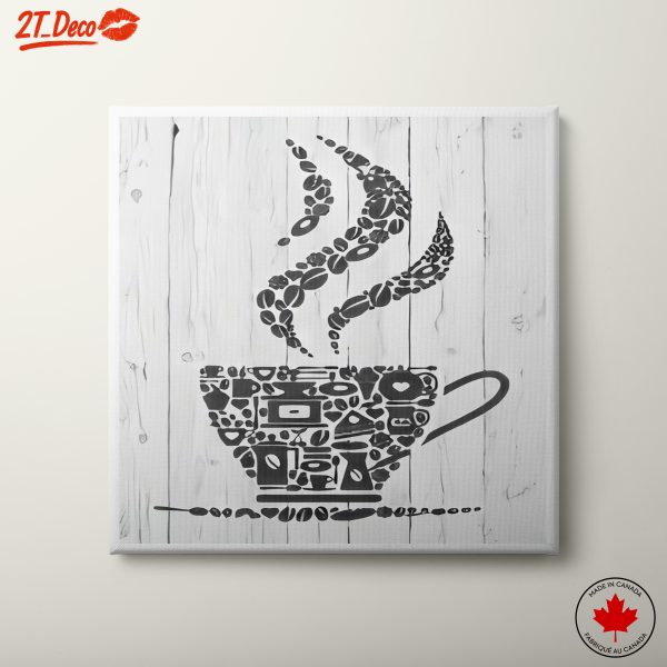 Stylish Coffee Cup Art for Coffee Lovers