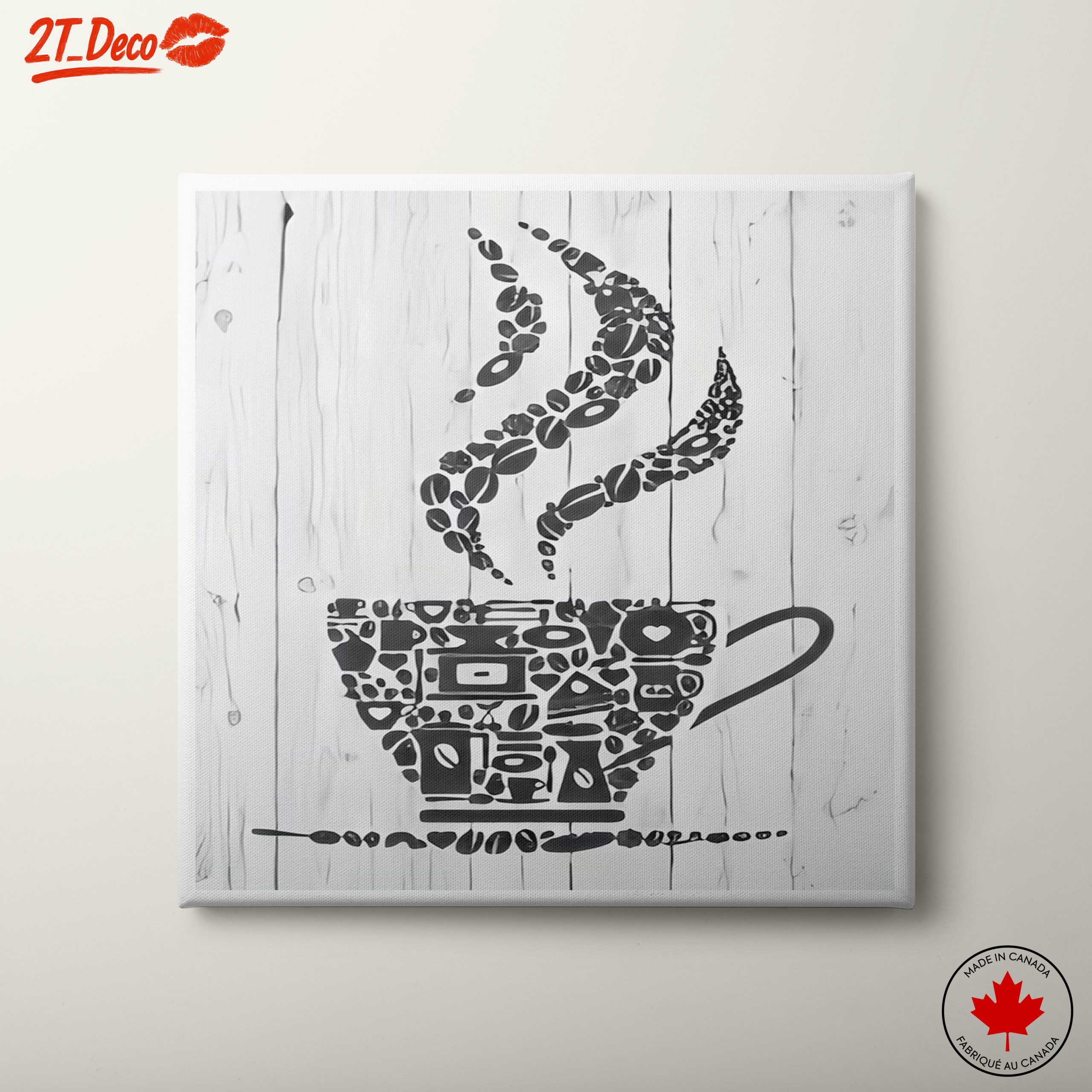 Stylish Coffee Cup Art for Coffee Lovers