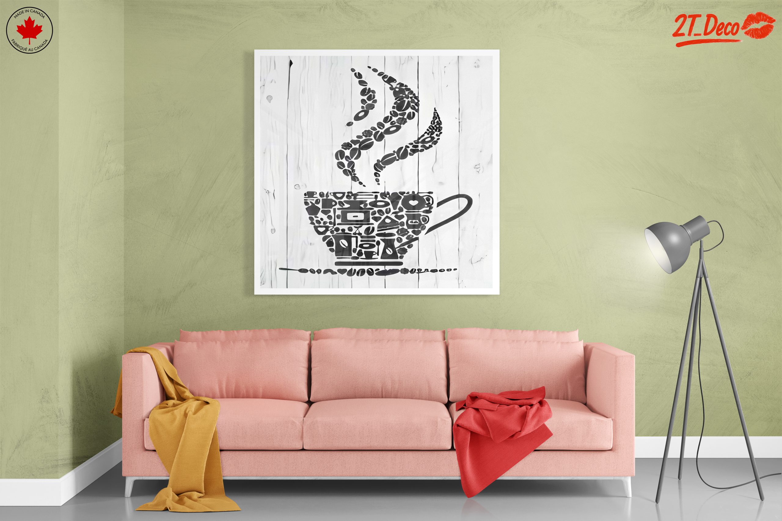Stylish Coffee Cup Art for Coffee Lovers - Image 7