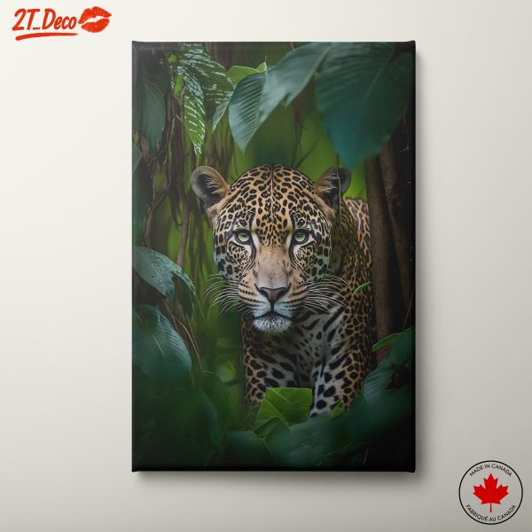 Stunning Leopard Portrait in Jungle