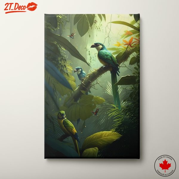 Vibrant Jungle Birds