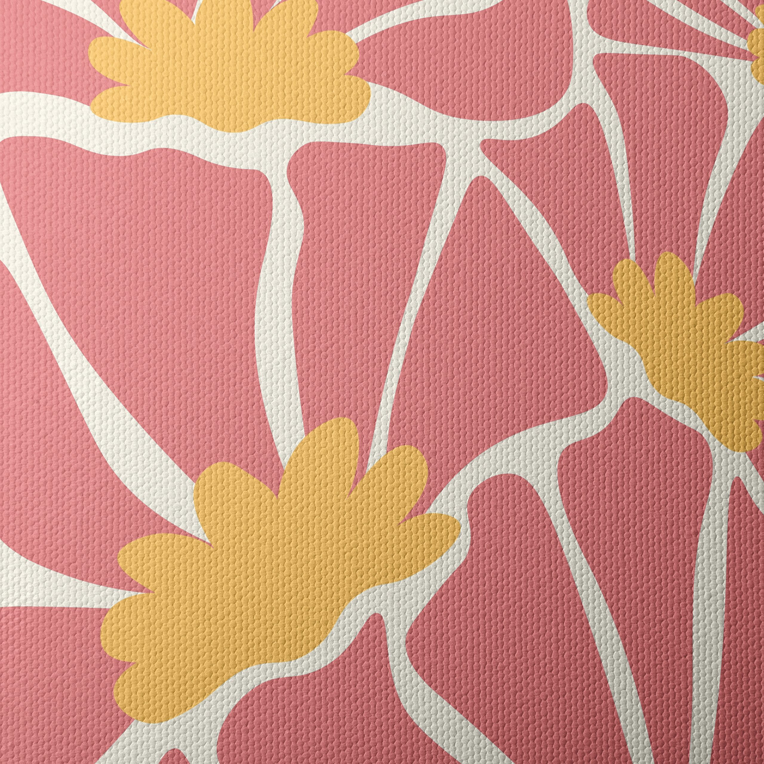 Stylized Floral Artwork in Pastel Tones - Image 4