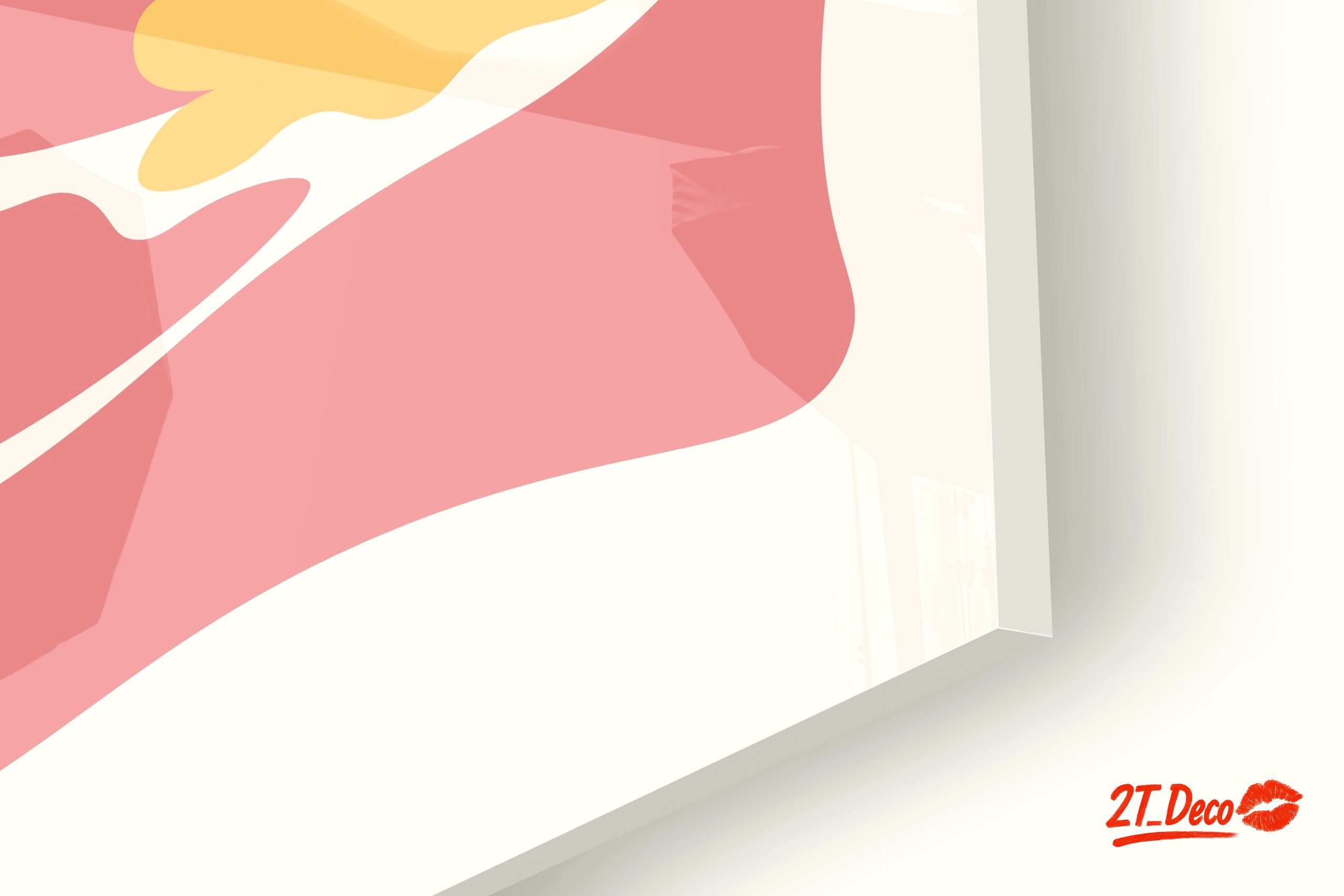 Stylized Floral Artwork in Pastel Tones - Image 9
