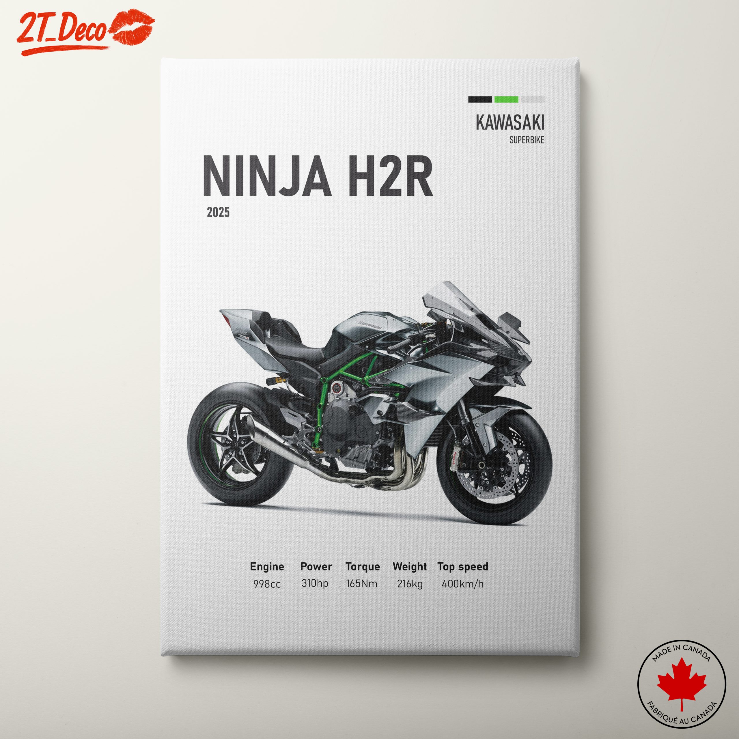 2025 Kawasaki Ninja H2R Superbike