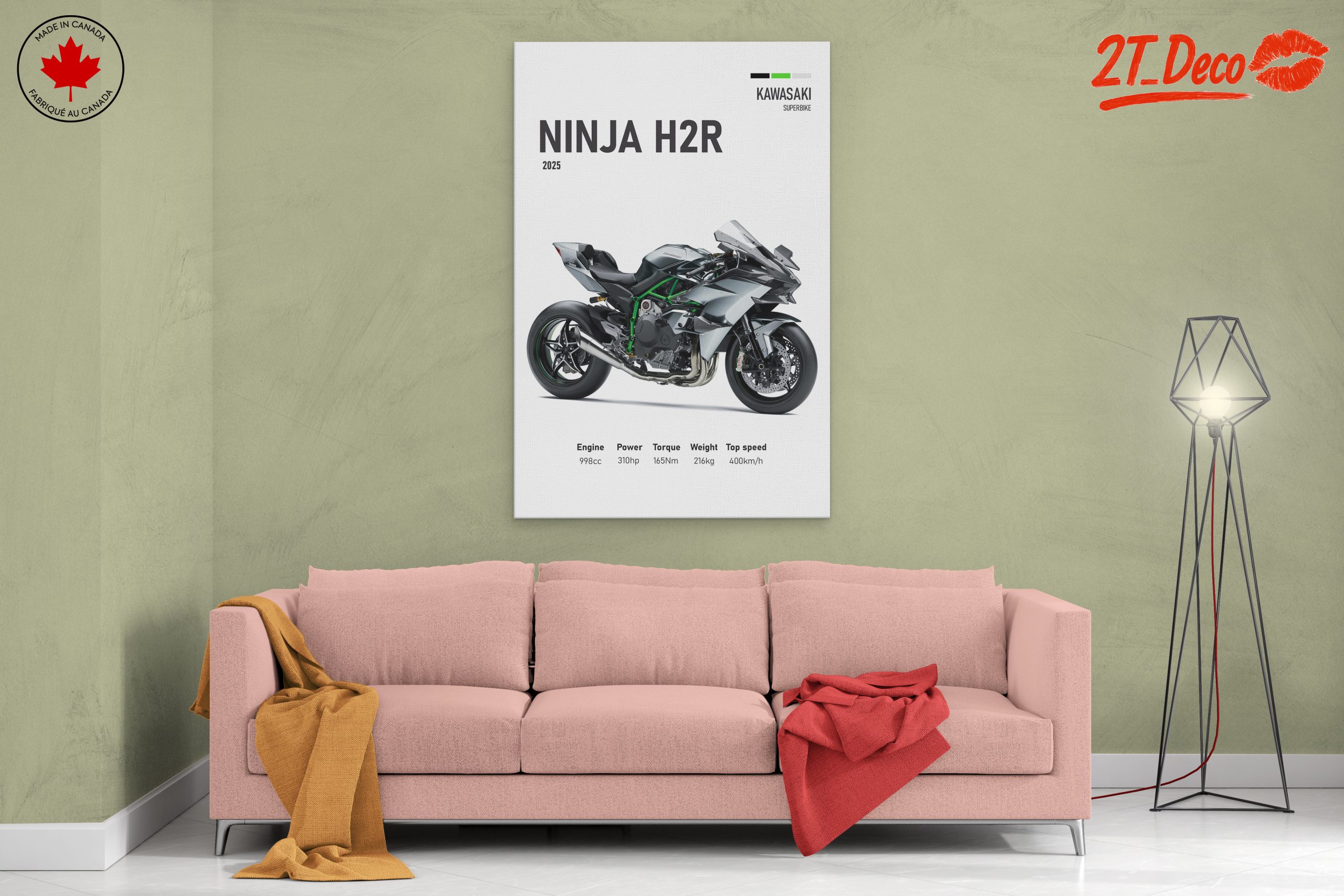 2025 Kawasaki Ninja H2R Superbike - Image 2