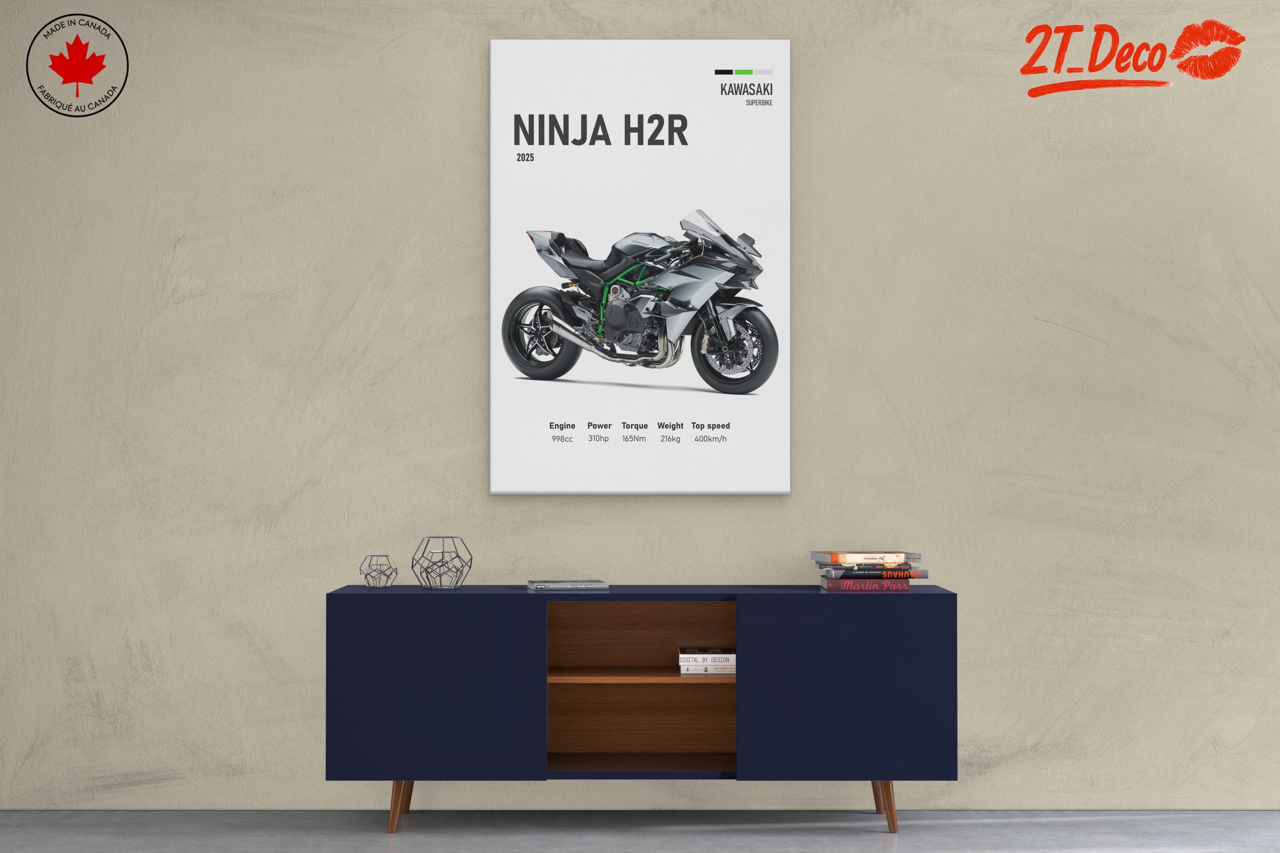 2025 Kawasaki Ninja H2R Superbike - Image 3