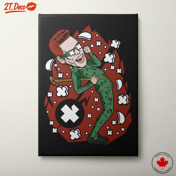 Riddler Artwork Featuring DC Comics Character