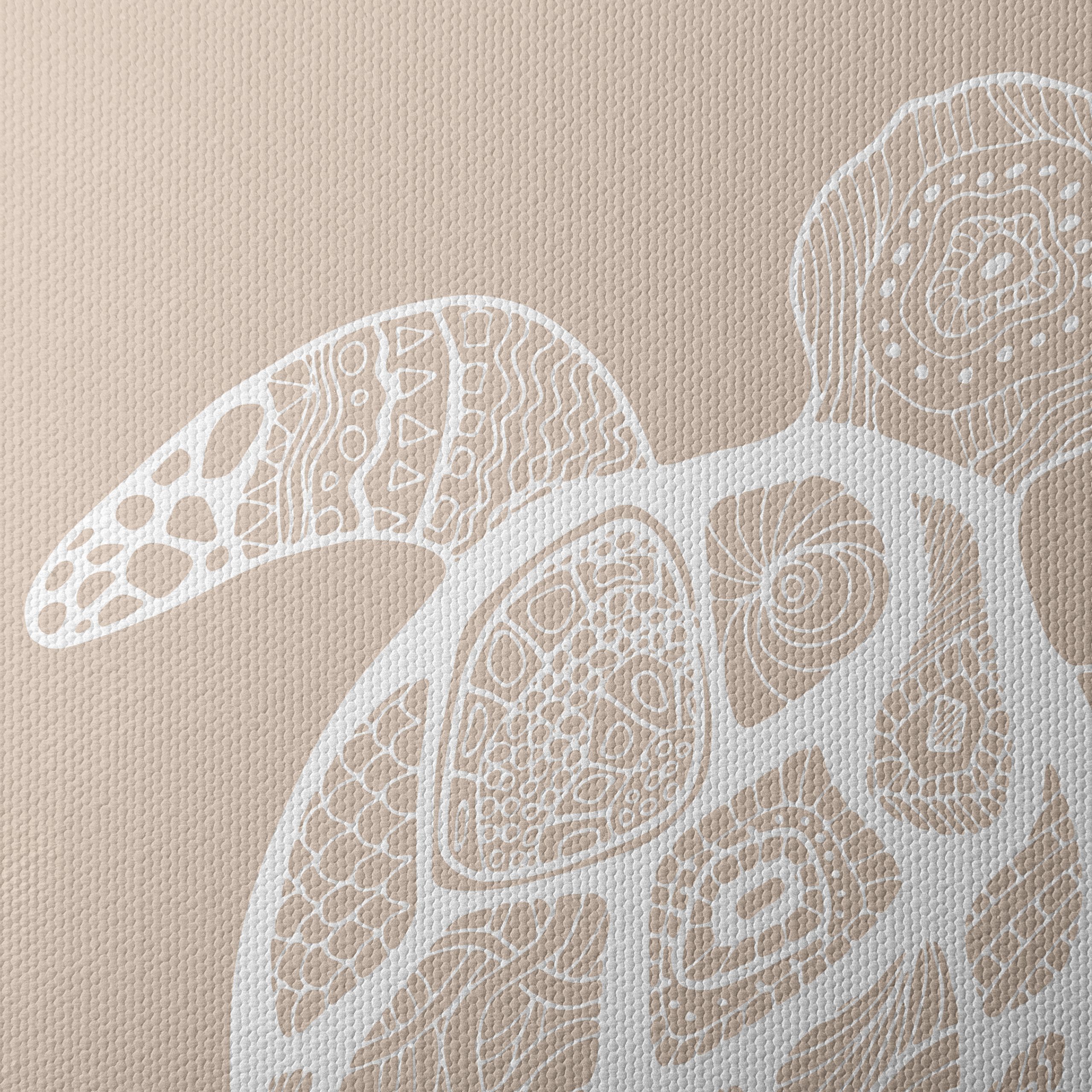 Stylized Turtle Wall Art Design - Image 4