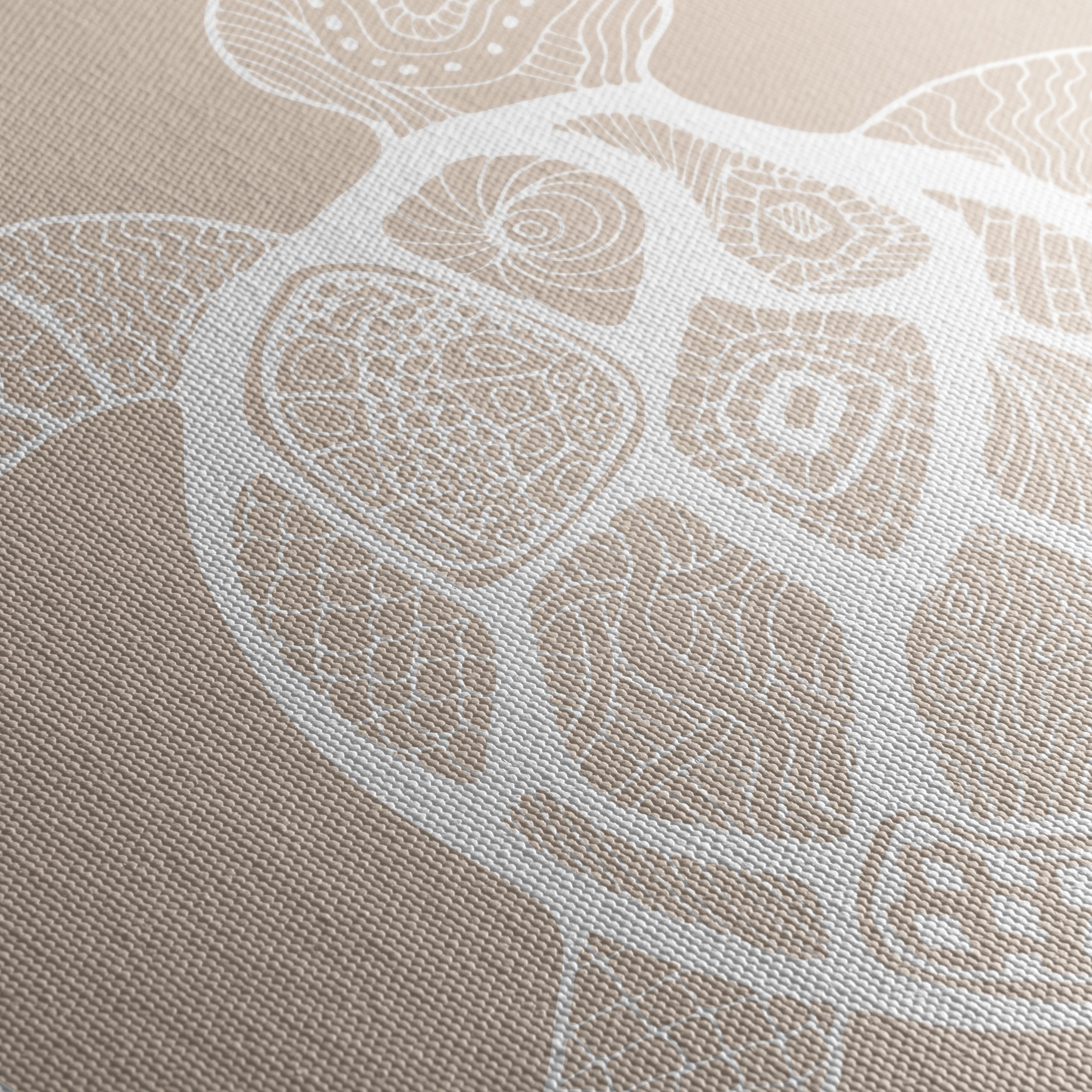 Stylized Turtle Wall Art Design - Image 5