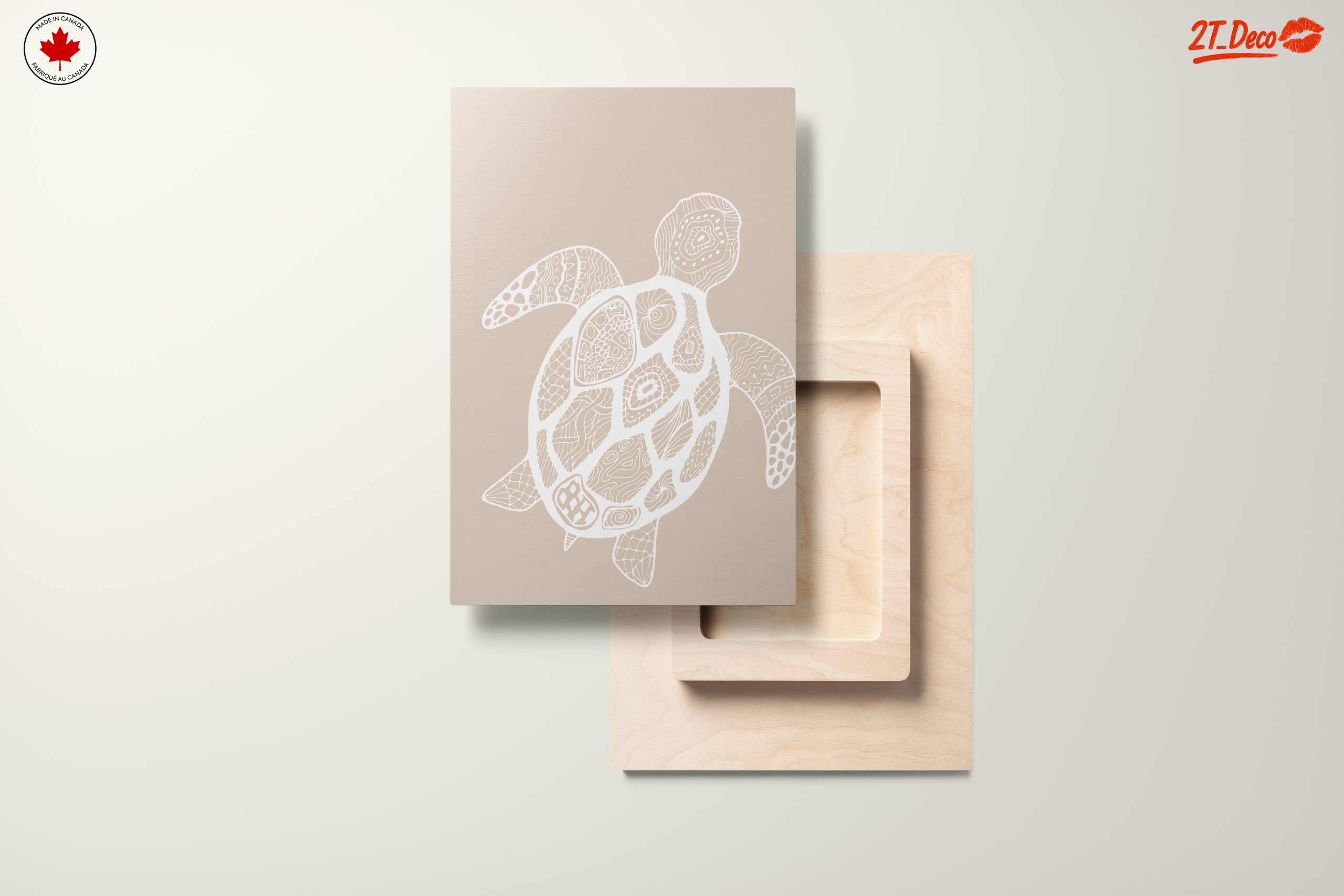 Stylized Turtle Wall Art Design - Image 11