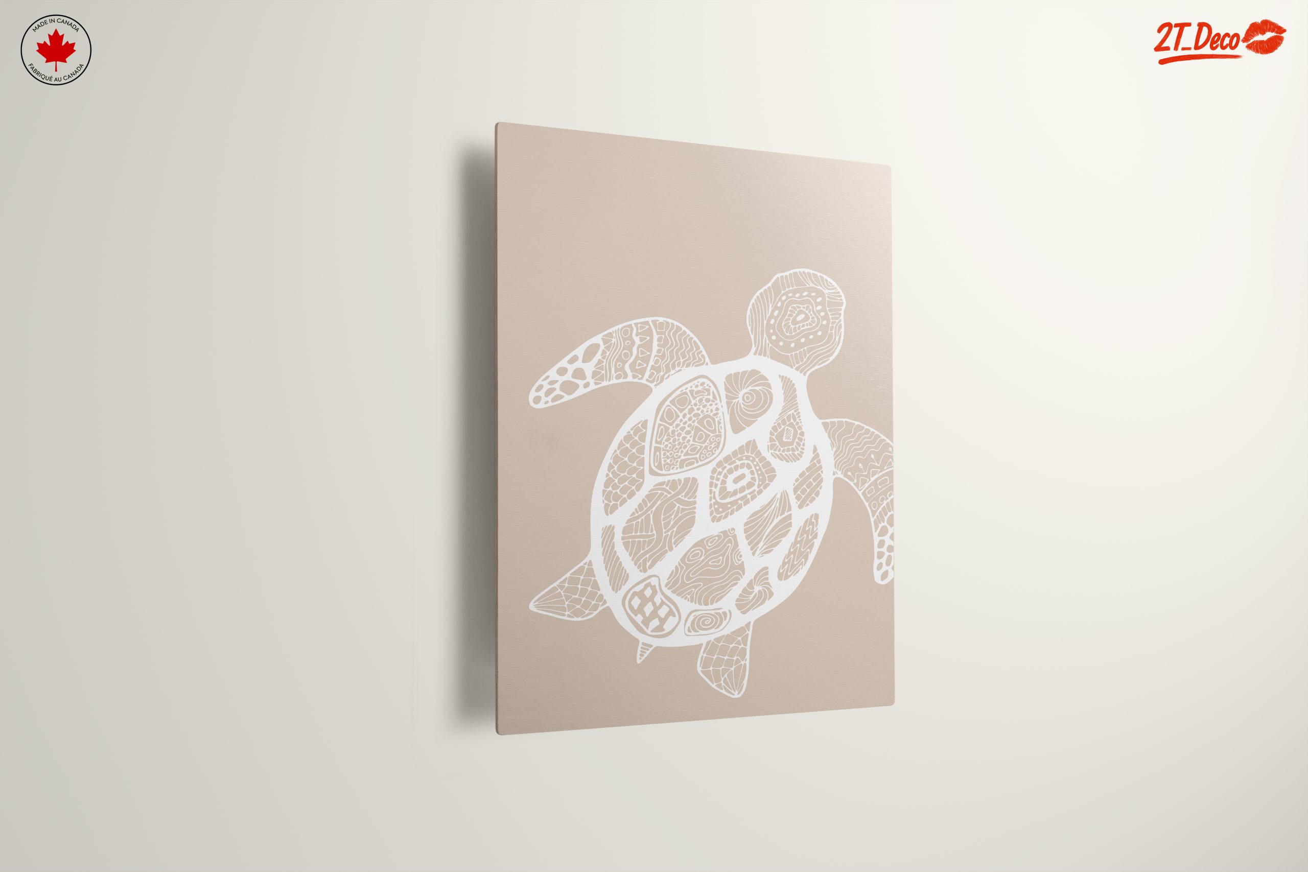 Stylized Turtle Wall Art Design - Image 13