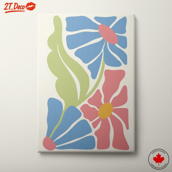 Colorful Floral Design Art