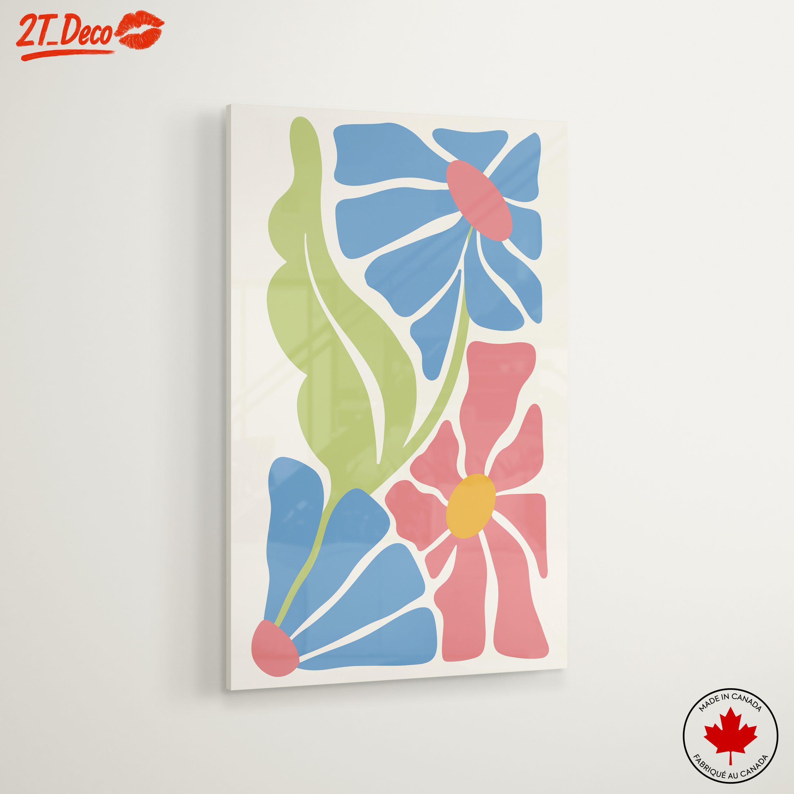 Colorful Floral Design Art - Image 6