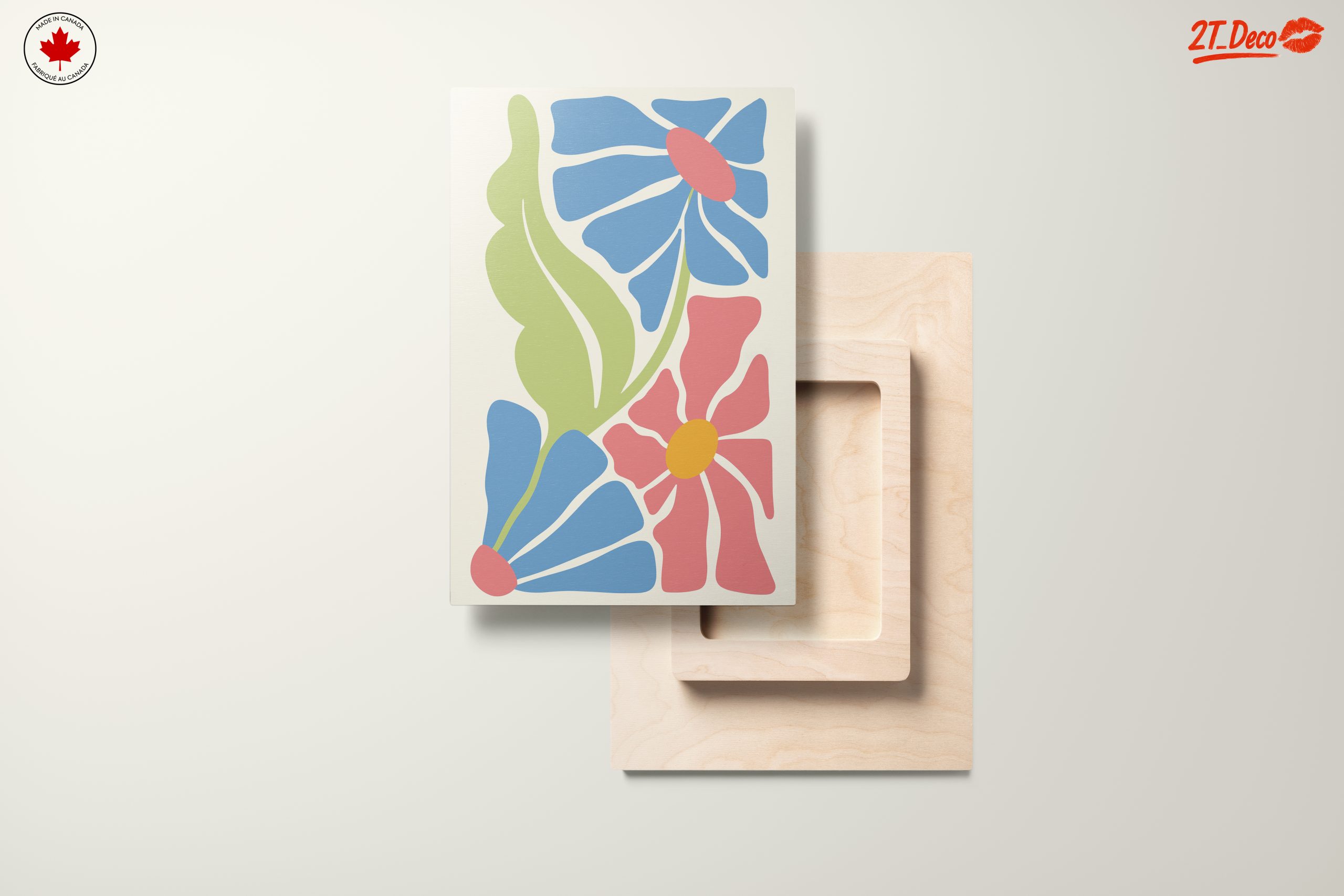 Colorful Floral Design Art - Image 11