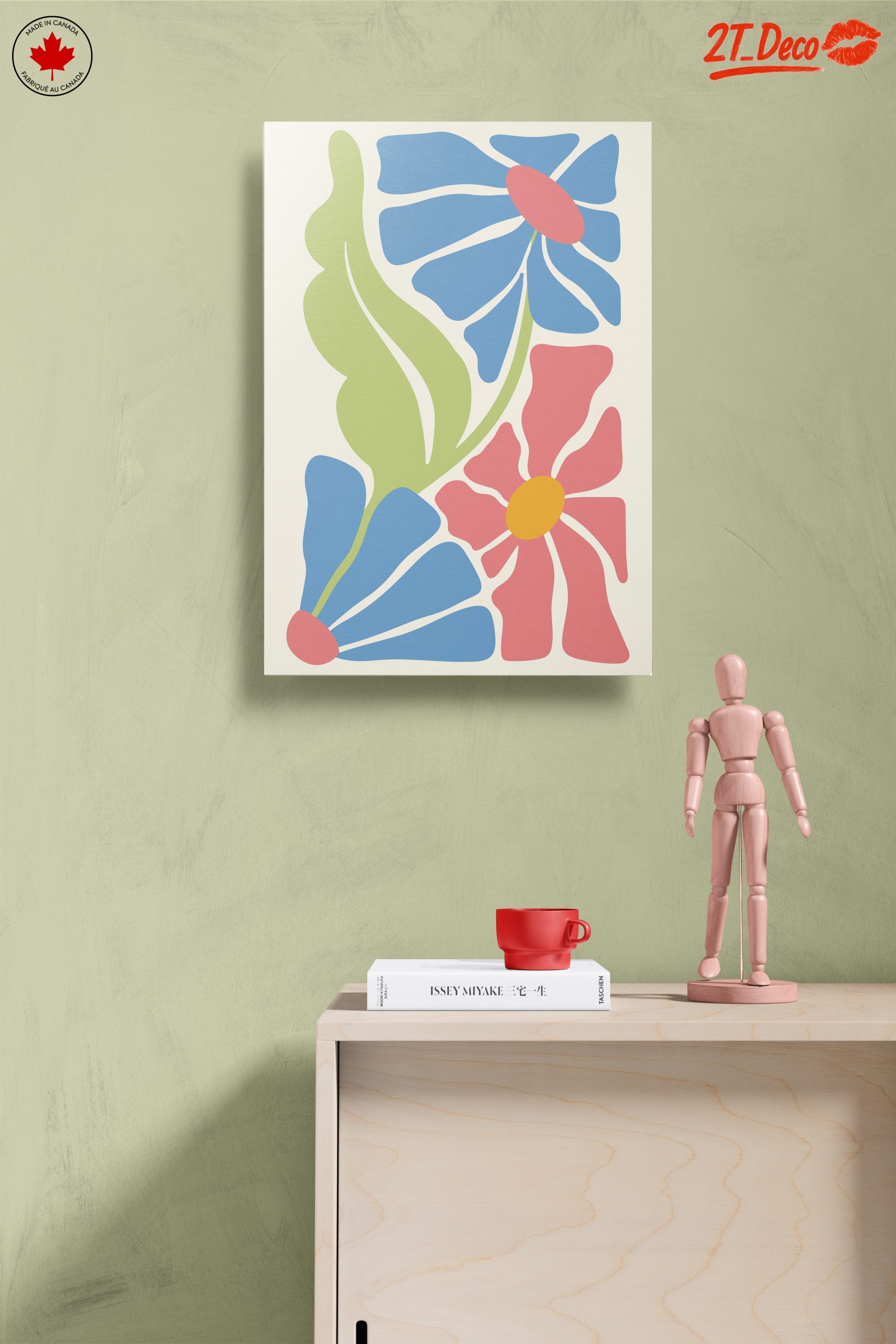 Colorful Floral Design Art - Image 14