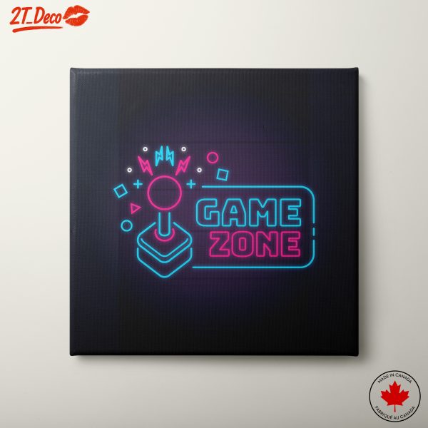 Colorful Gaming Art Neon Sign