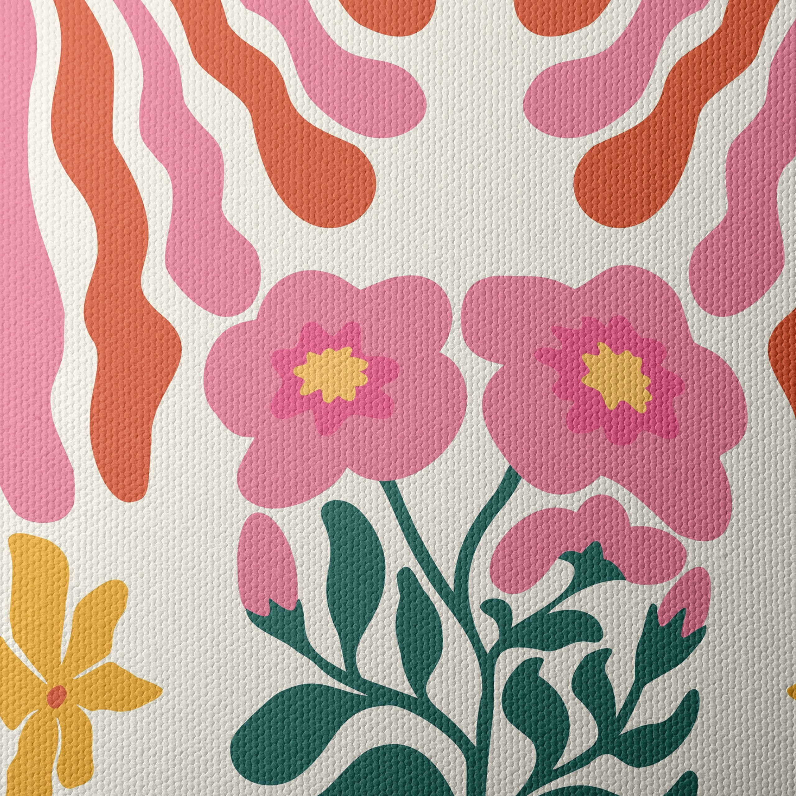 Charming Floral Modern Design Art - Image 4