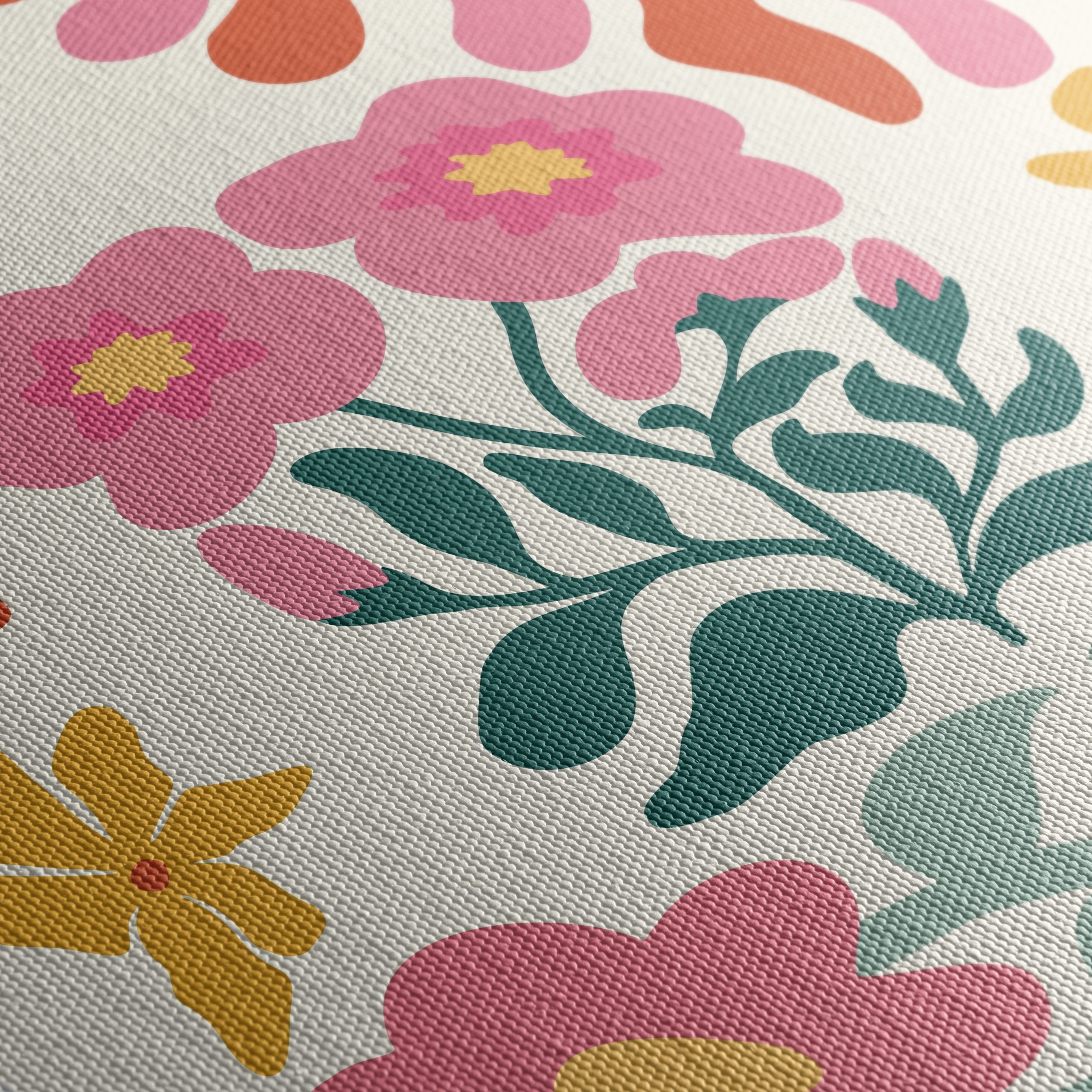 Charming Floral Modern Design Art - Image 5