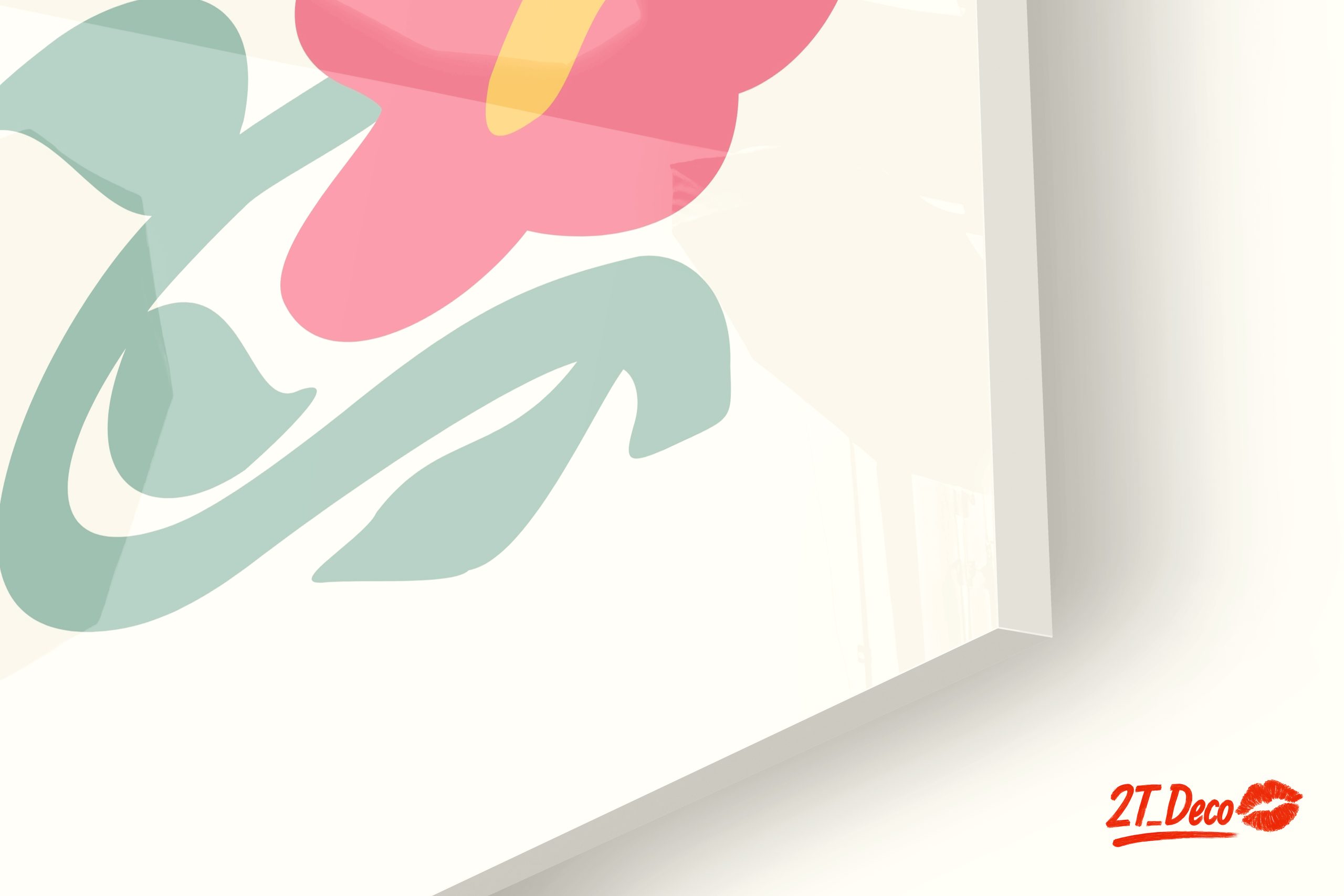 Charming Floral Modern Design Art - Image 9