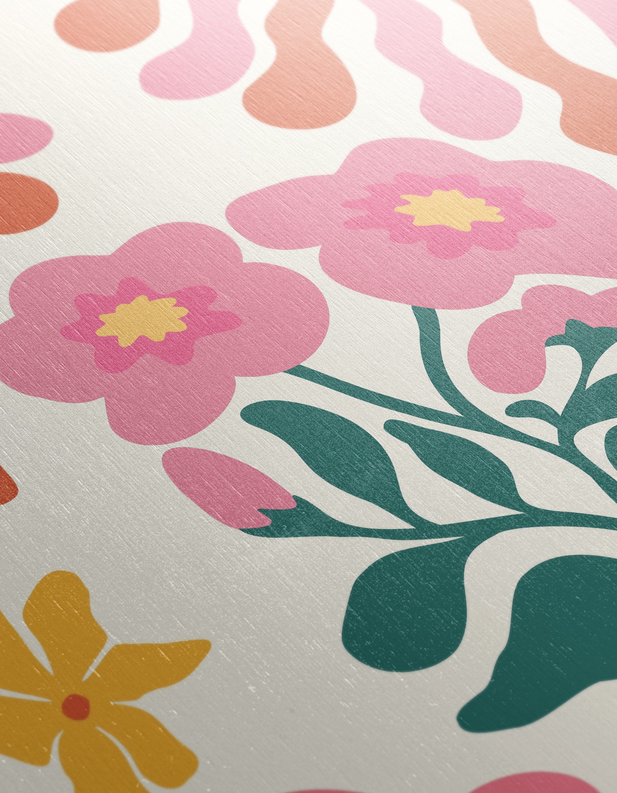 Charming Floral Modern Design Art - Image 12