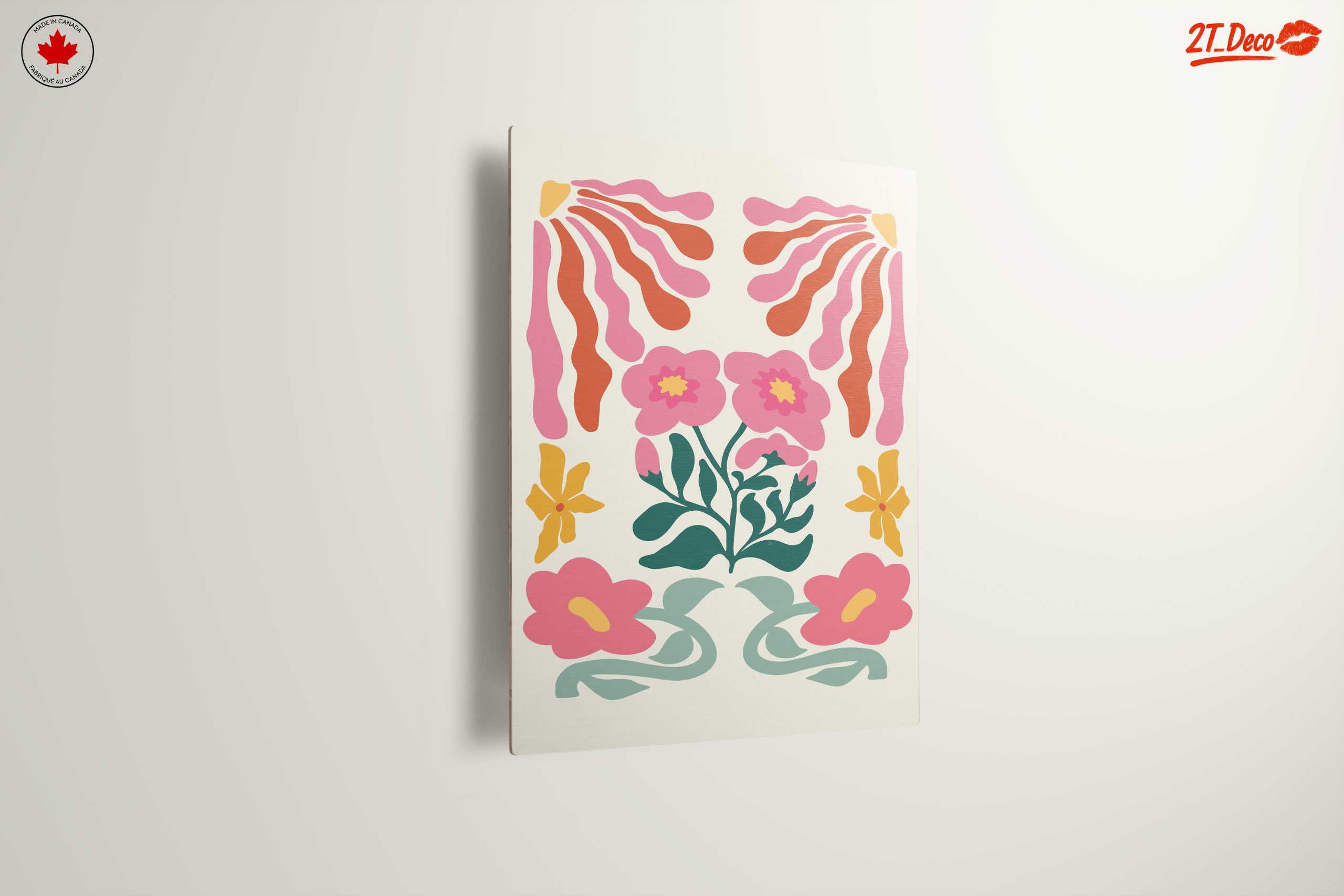 Charming Floral Modern Design Art - Image 13