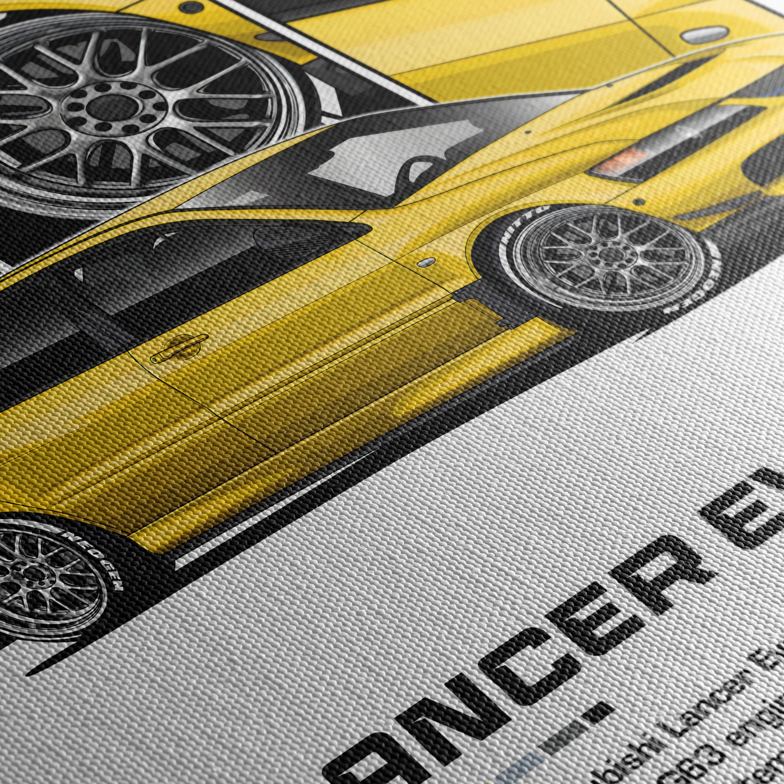 Mitsubishi Lancer Evolution IX Illustration - Image 5