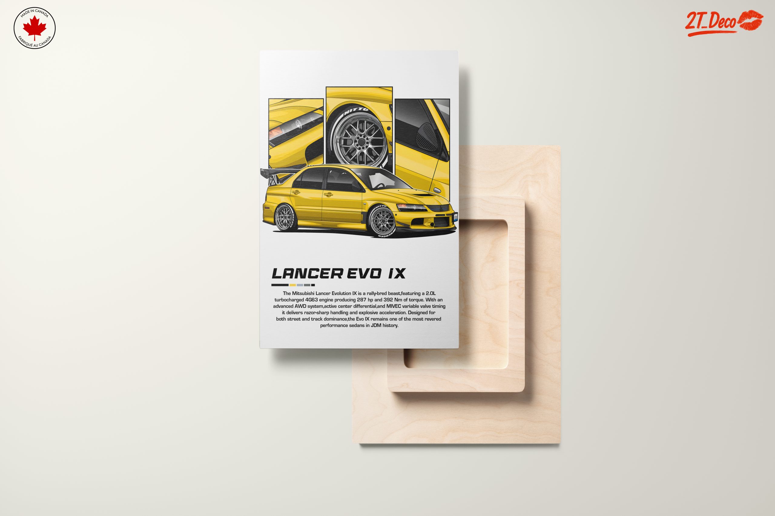 Mitsubishi Lancer Evolution IX Illustration - Image 11