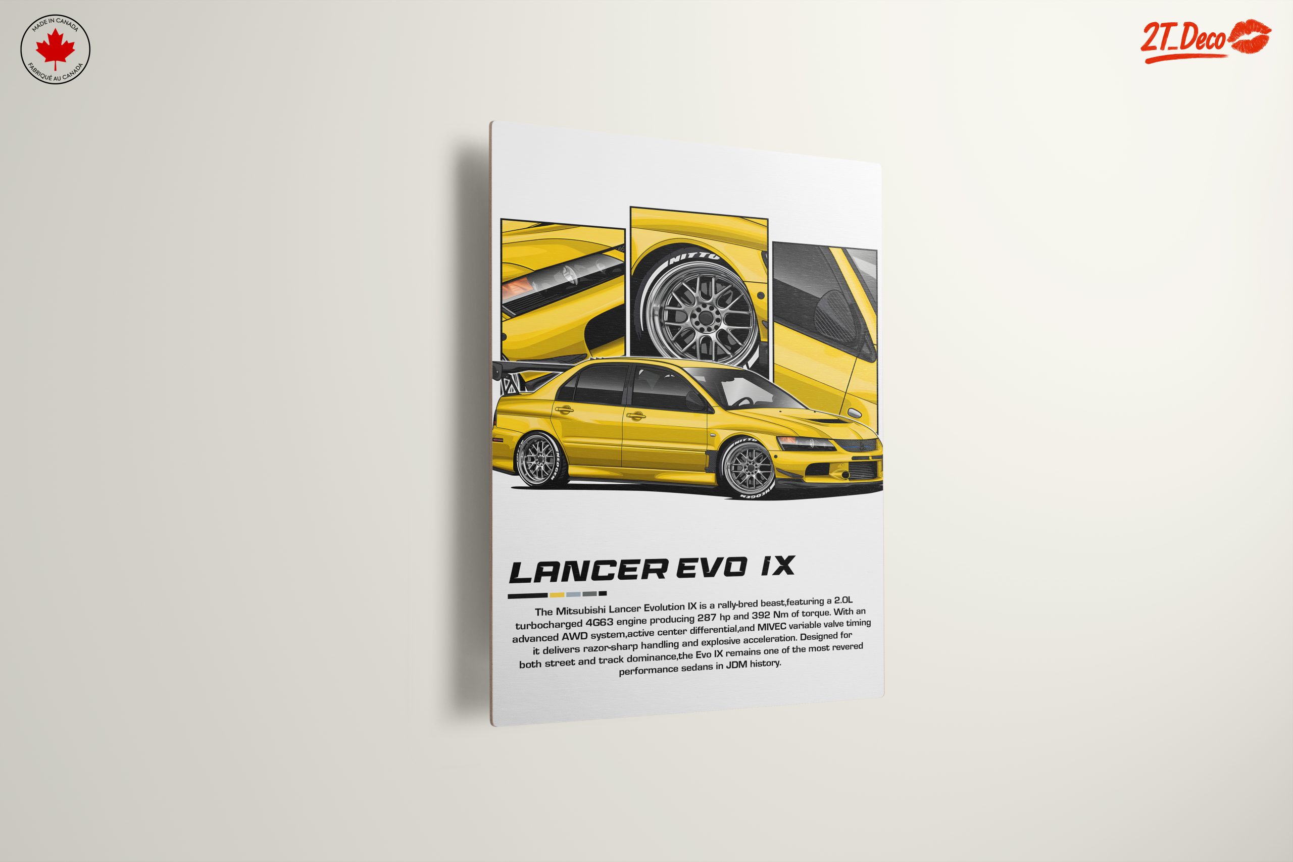 Mitsubishi Lancer Evolution IX Illustration - Image 13