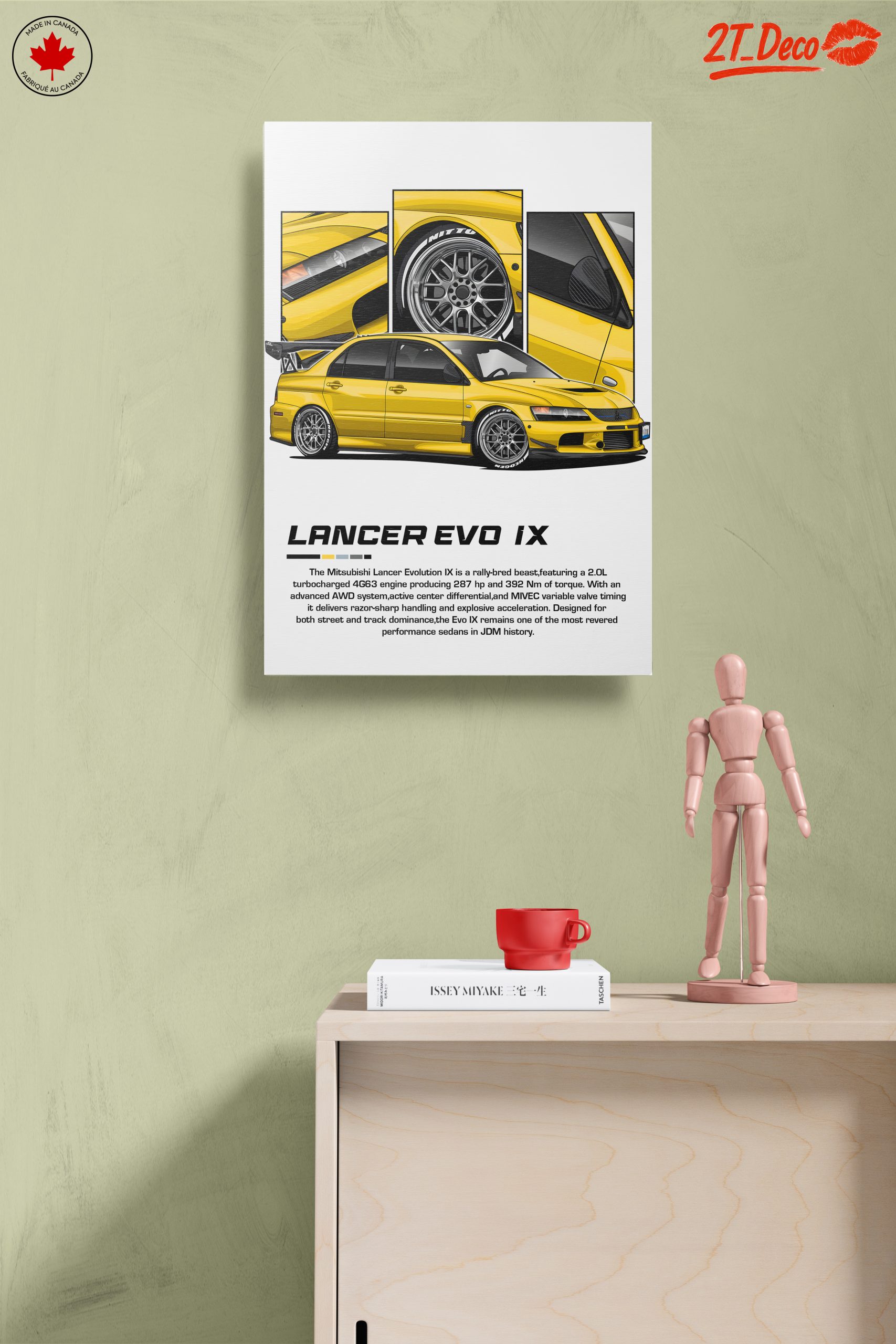 Mitsubishi Lancer Evolution IX Illustration - Image 14