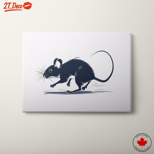 Stylized Mouse Character Illustration