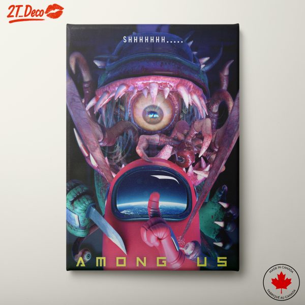 Among Us Alien Character Art
