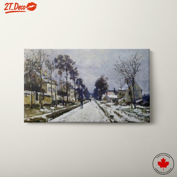 Charming Winter Landscape in Soft Hues