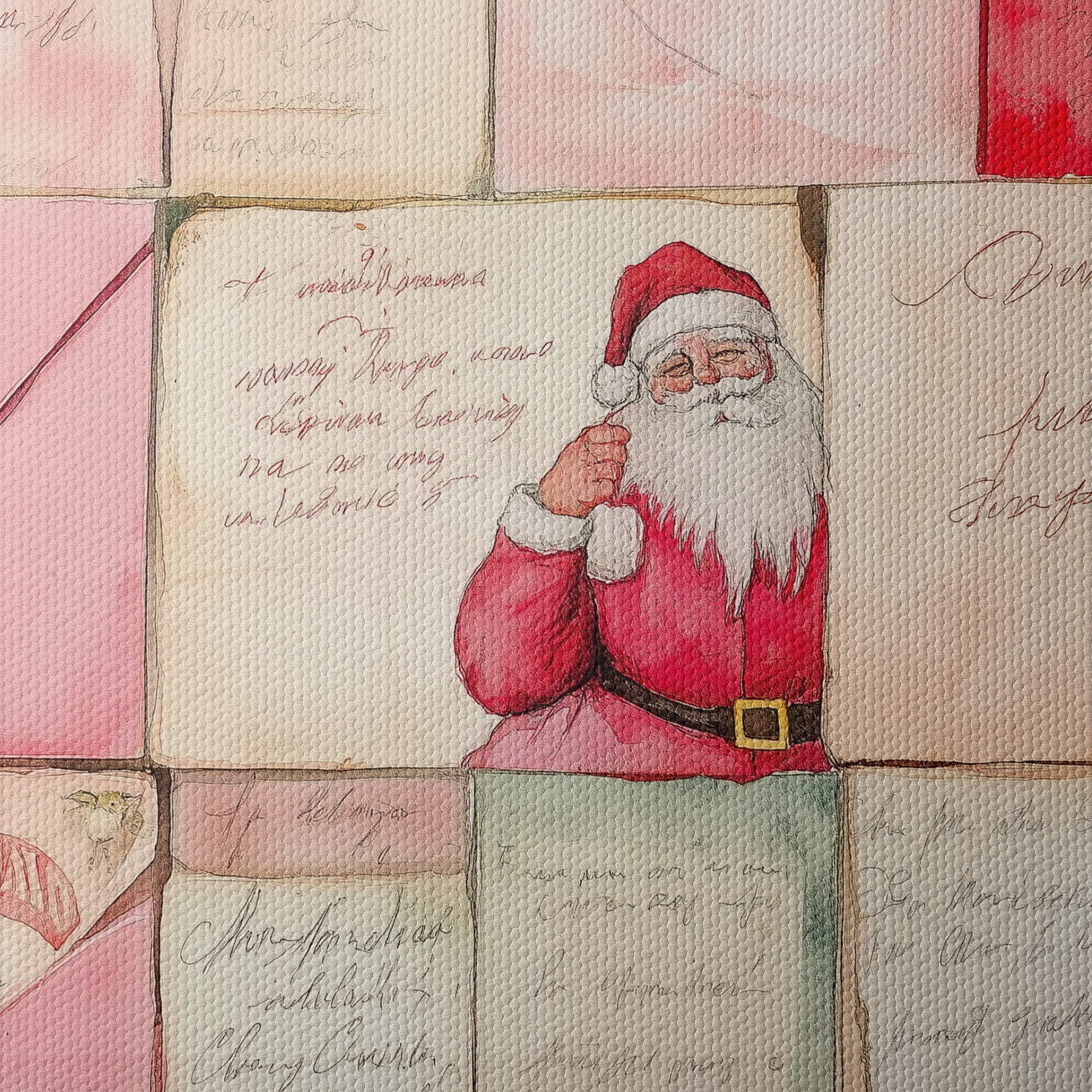 Santa Claus Letter Art - Image 4