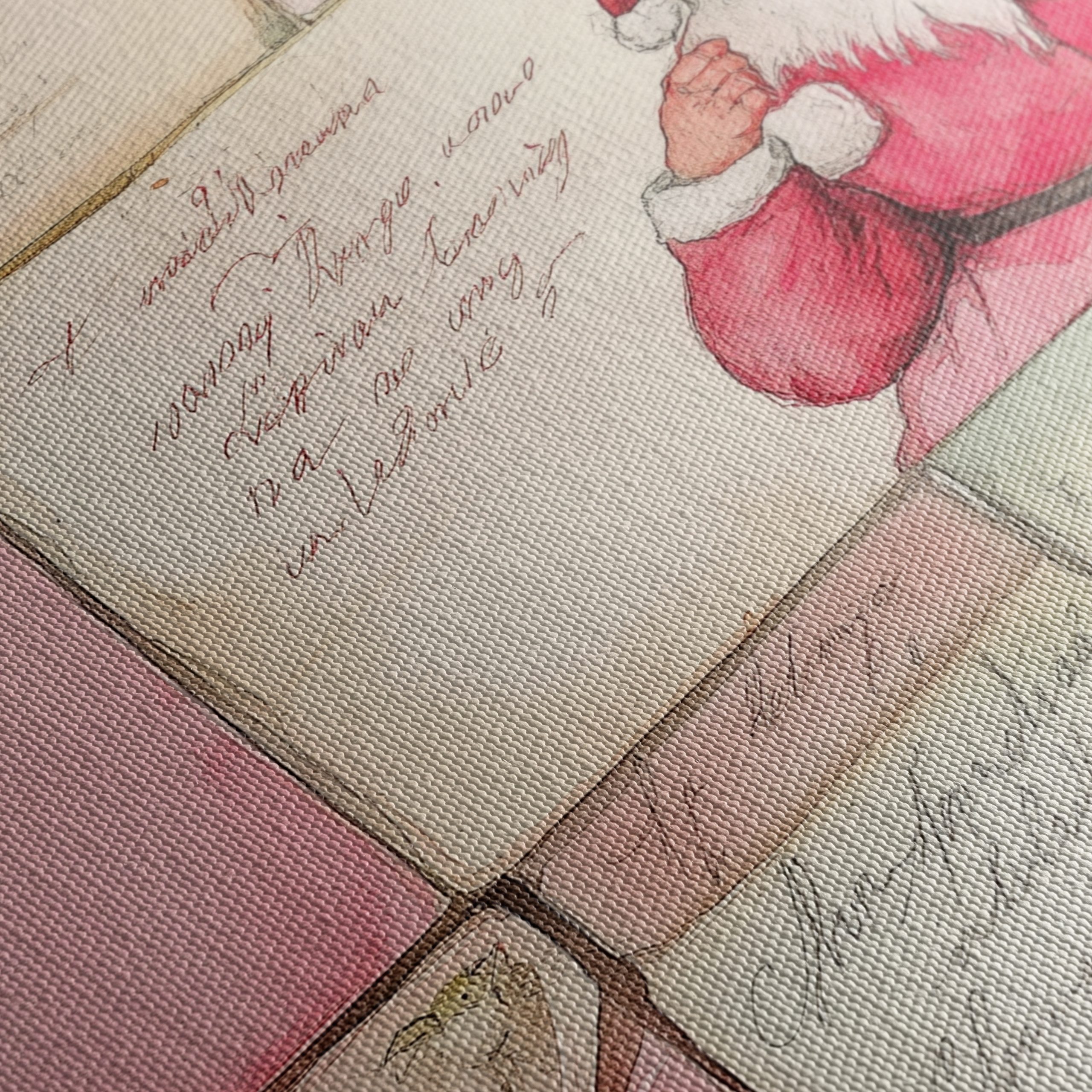 Santa Claus Letter Art - Image 5