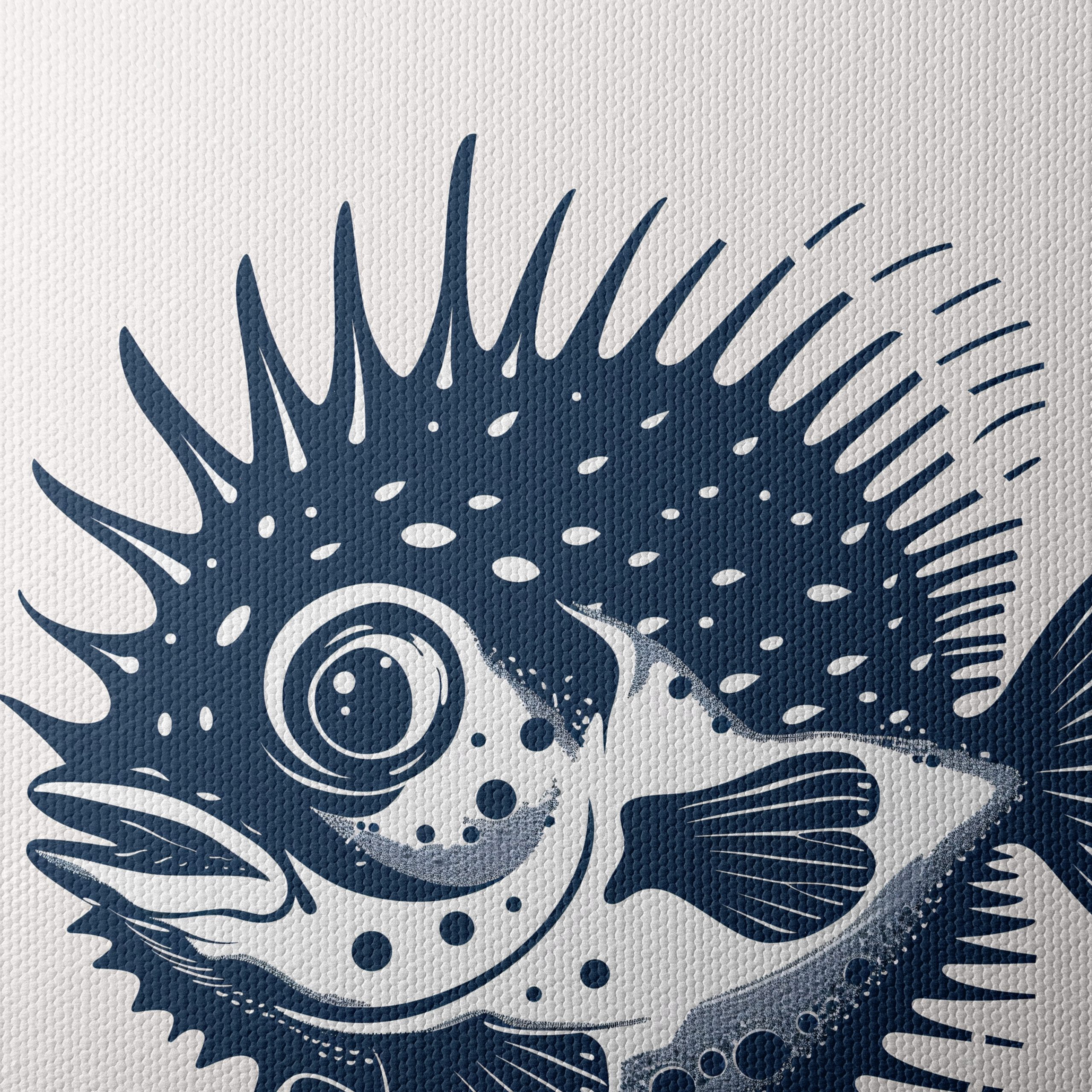 Stylized Fish Art for Ocean Lovers - Image 4