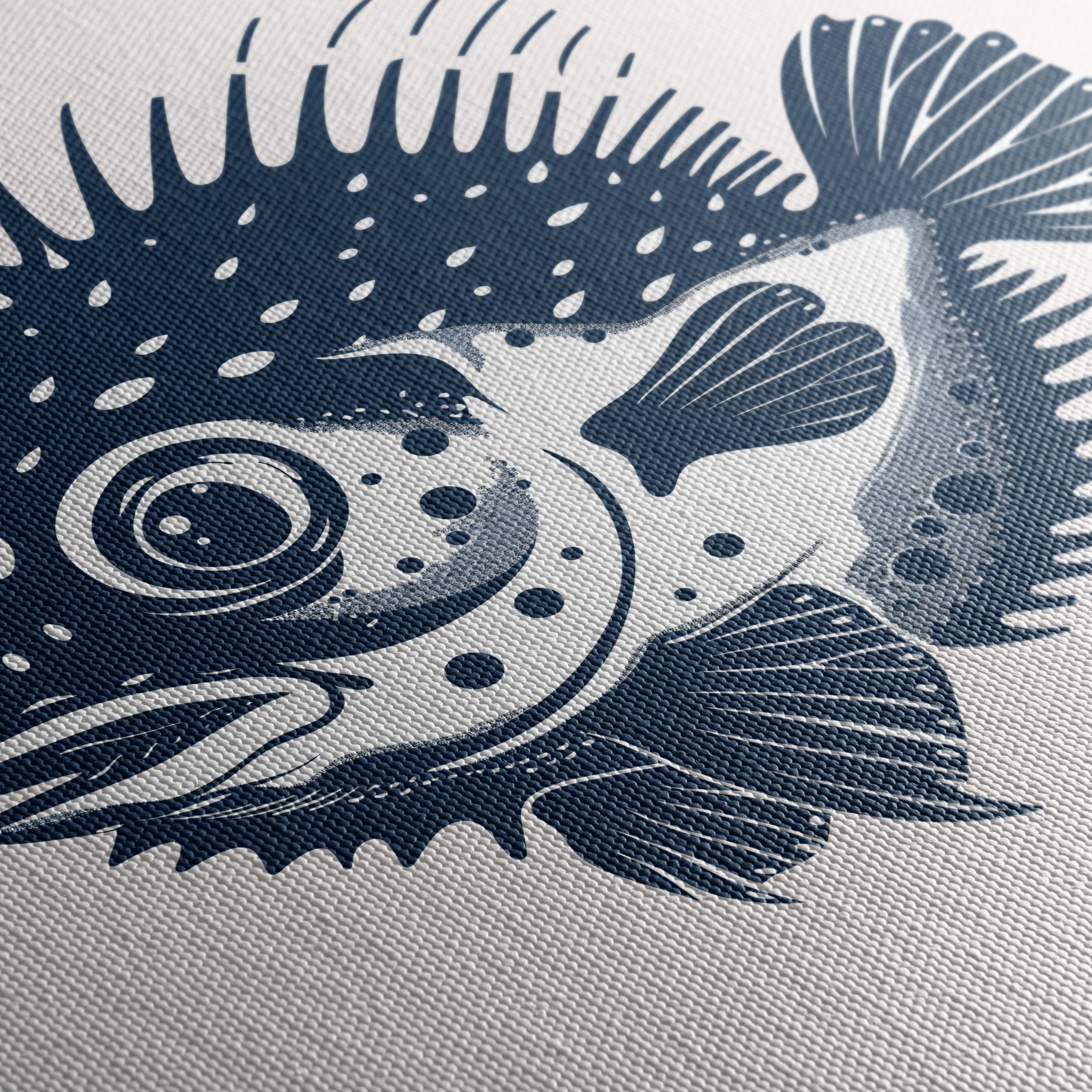 Stylized Fish Art for Ocean Lovers - Image 5