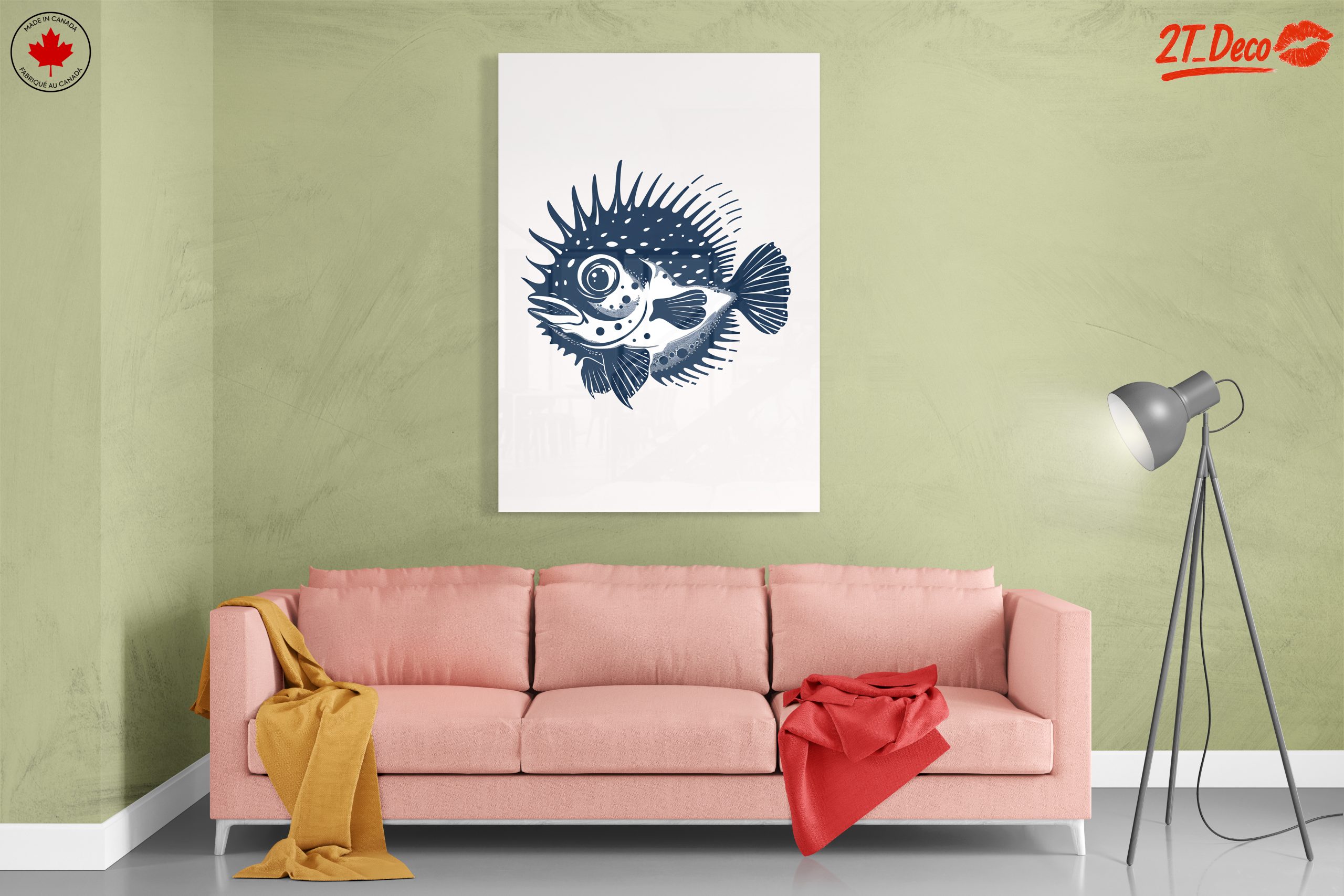 Stylized Fish Art for Ocean Lovers - Image 7