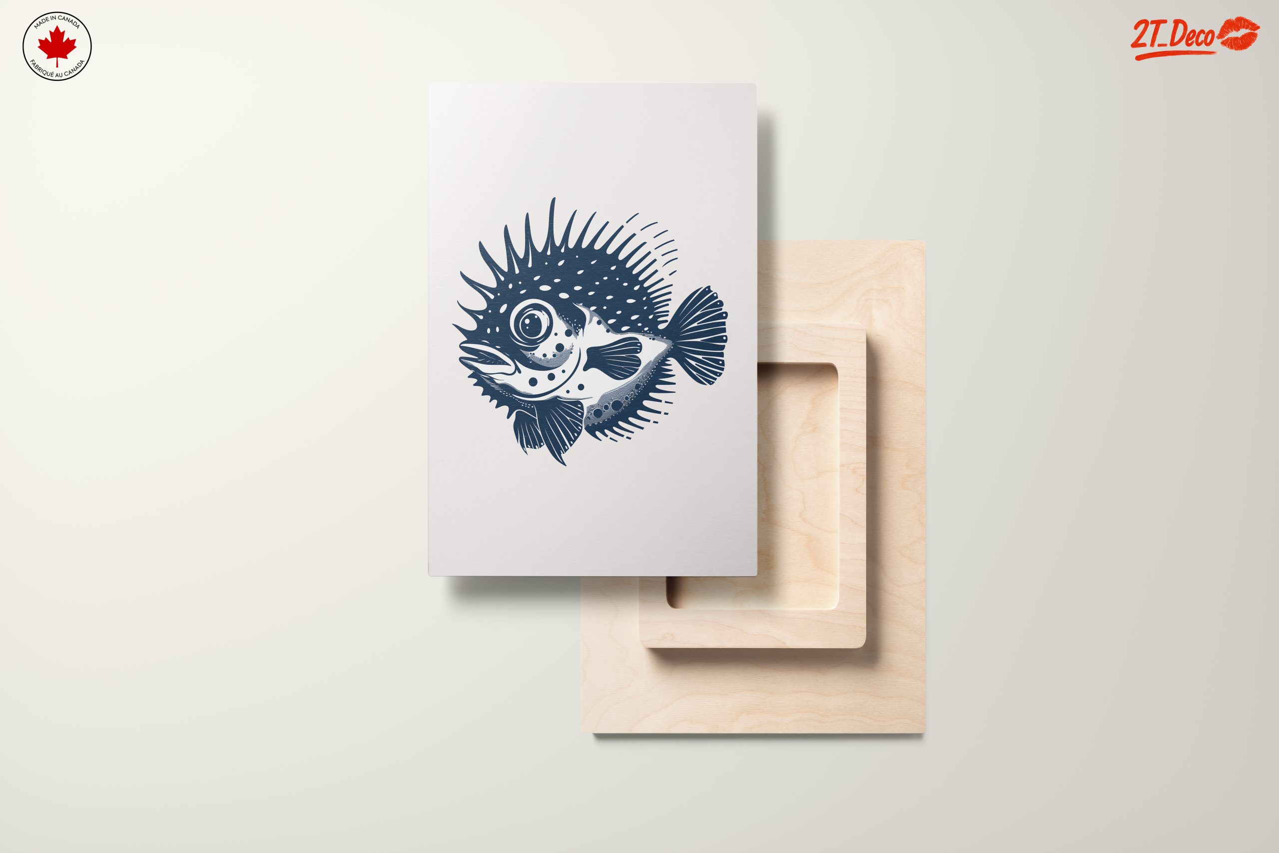 Stylized Fish Art for Ocean Lovers - Image 11