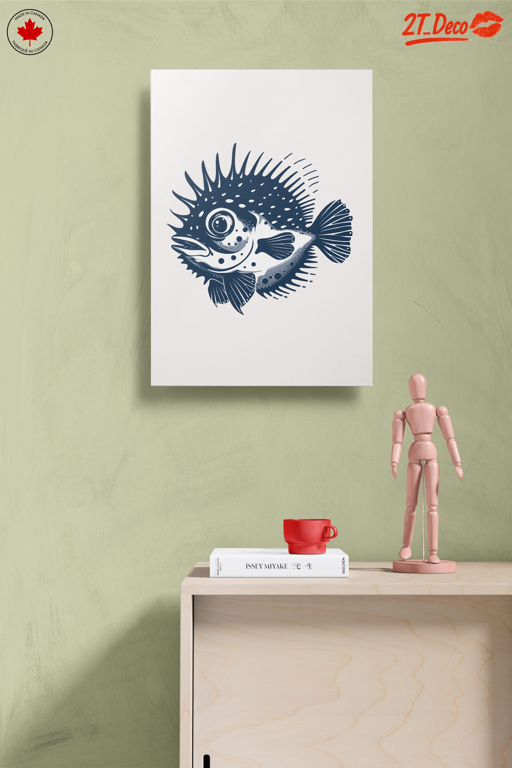 Stylized Fish Art for Ocean Lovers - Image 14