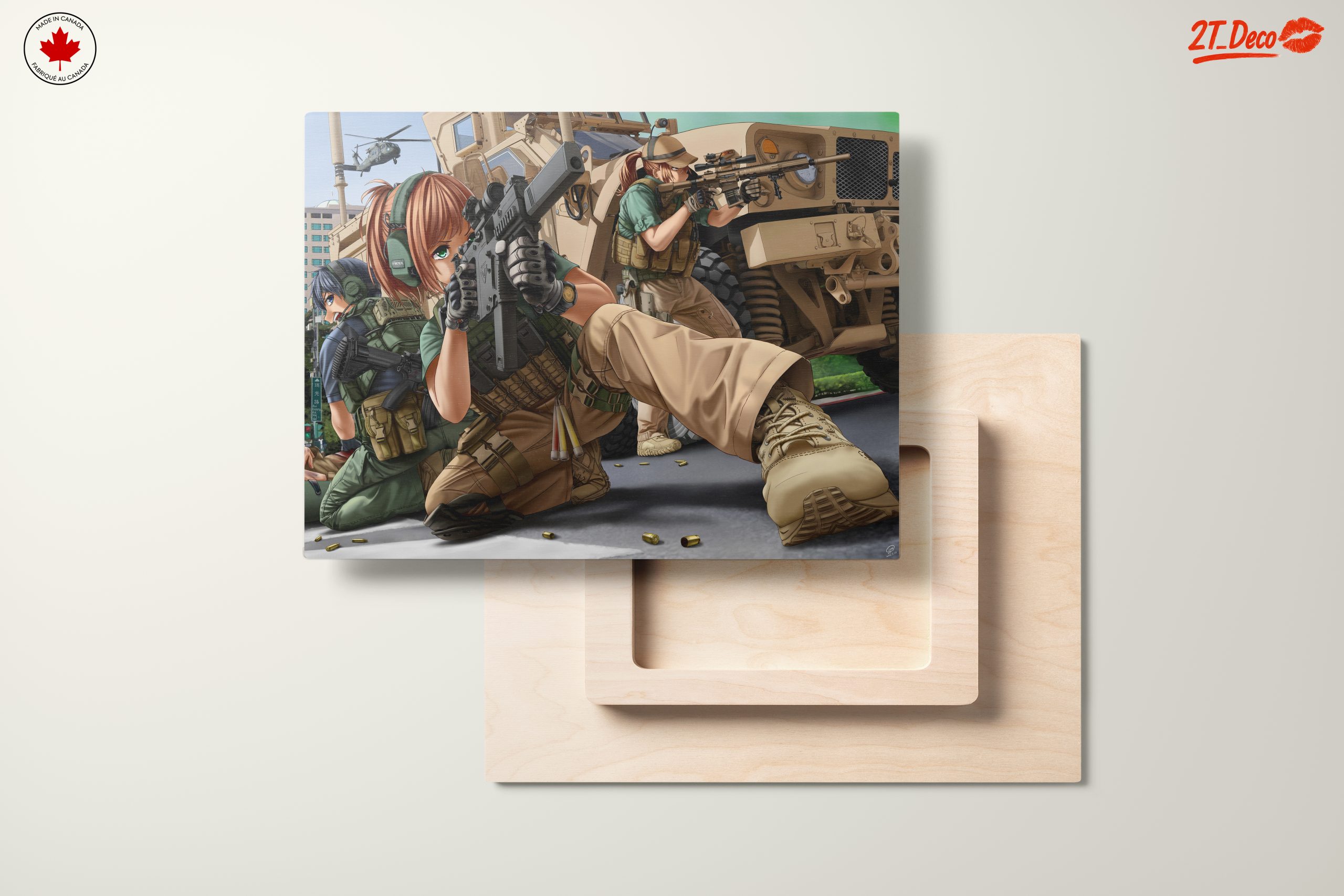 Dynamic Military Action Scene in Anime Style - Image 11