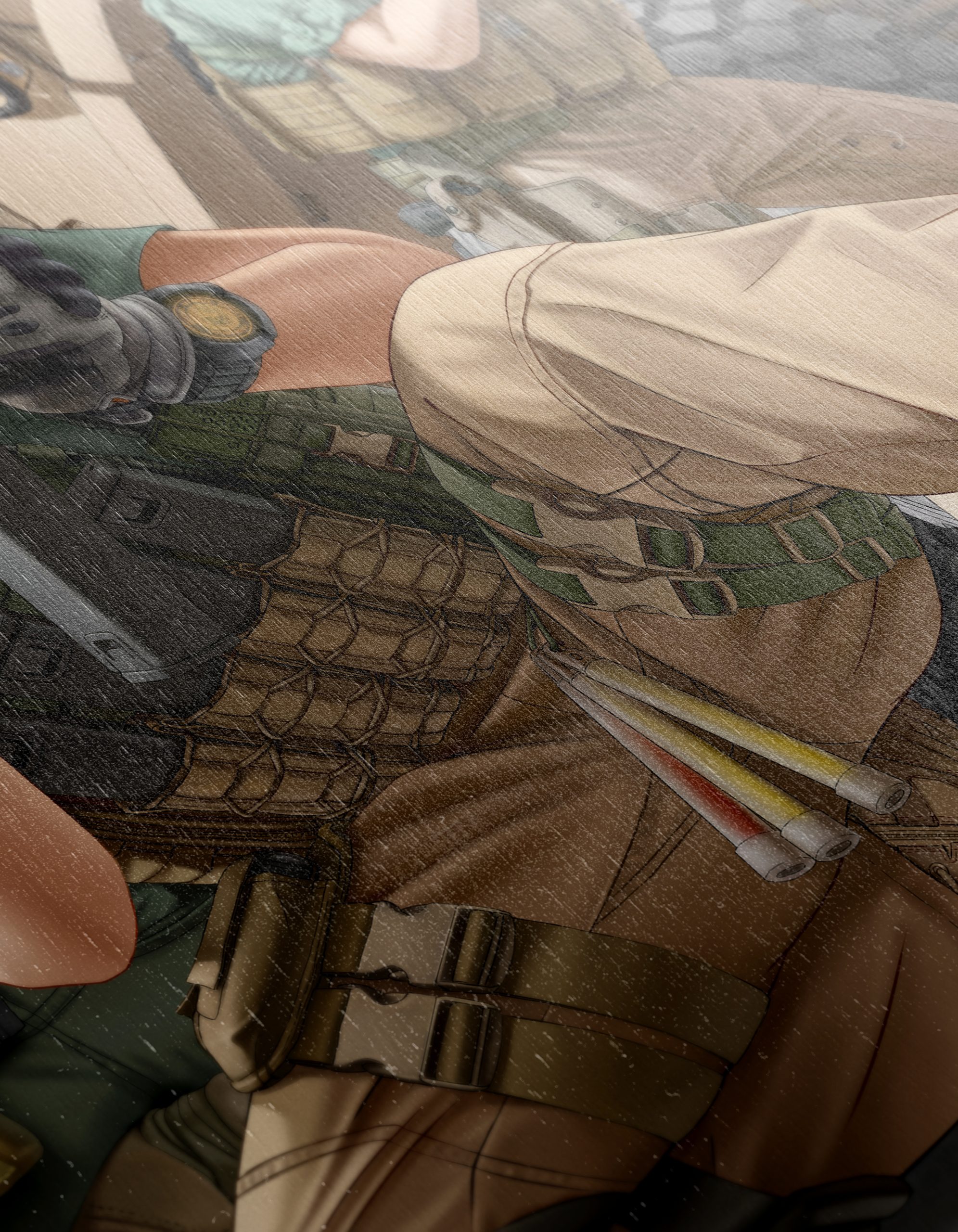 Dynamic Military Action Scene in Anime Style - Image 12