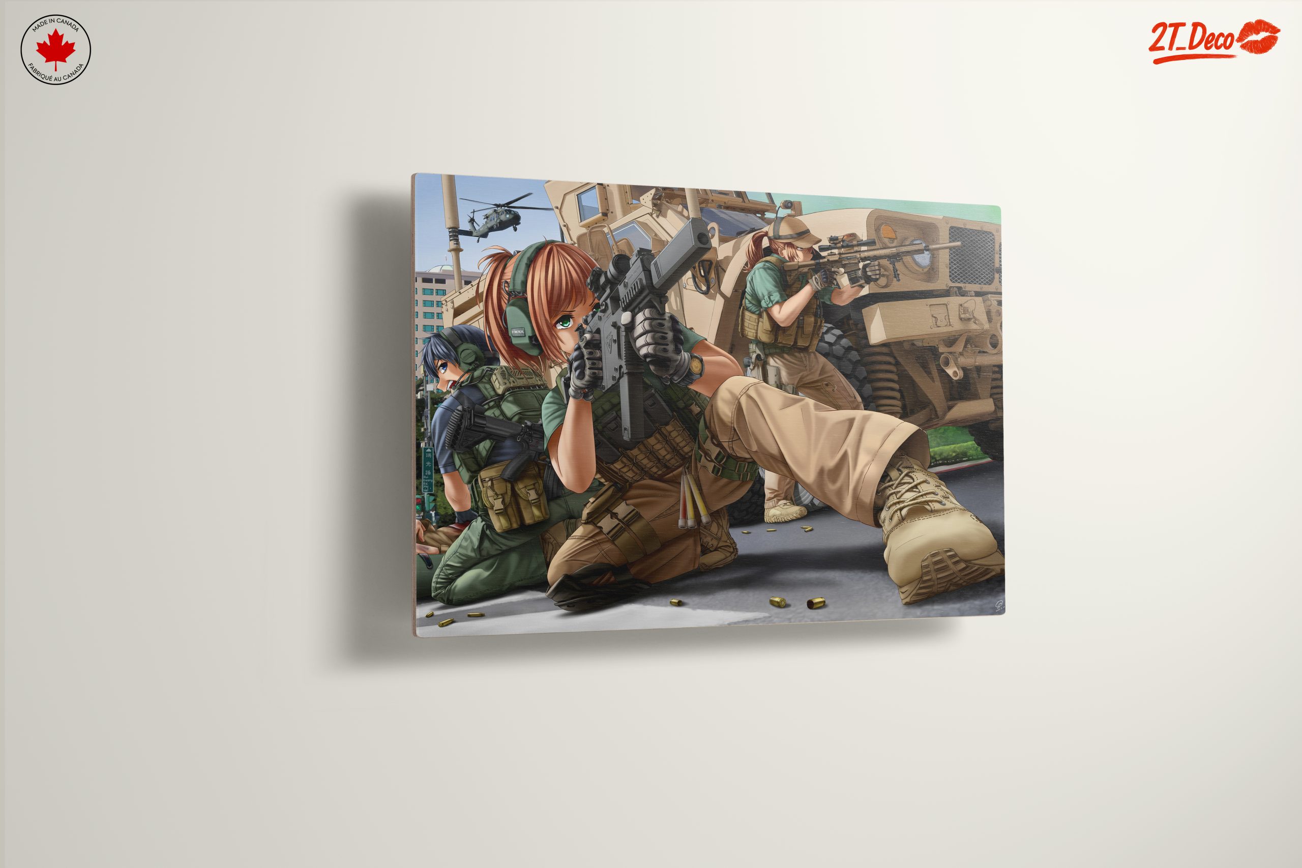 Dynamic Military Action Scene in Anime Style - Image 13