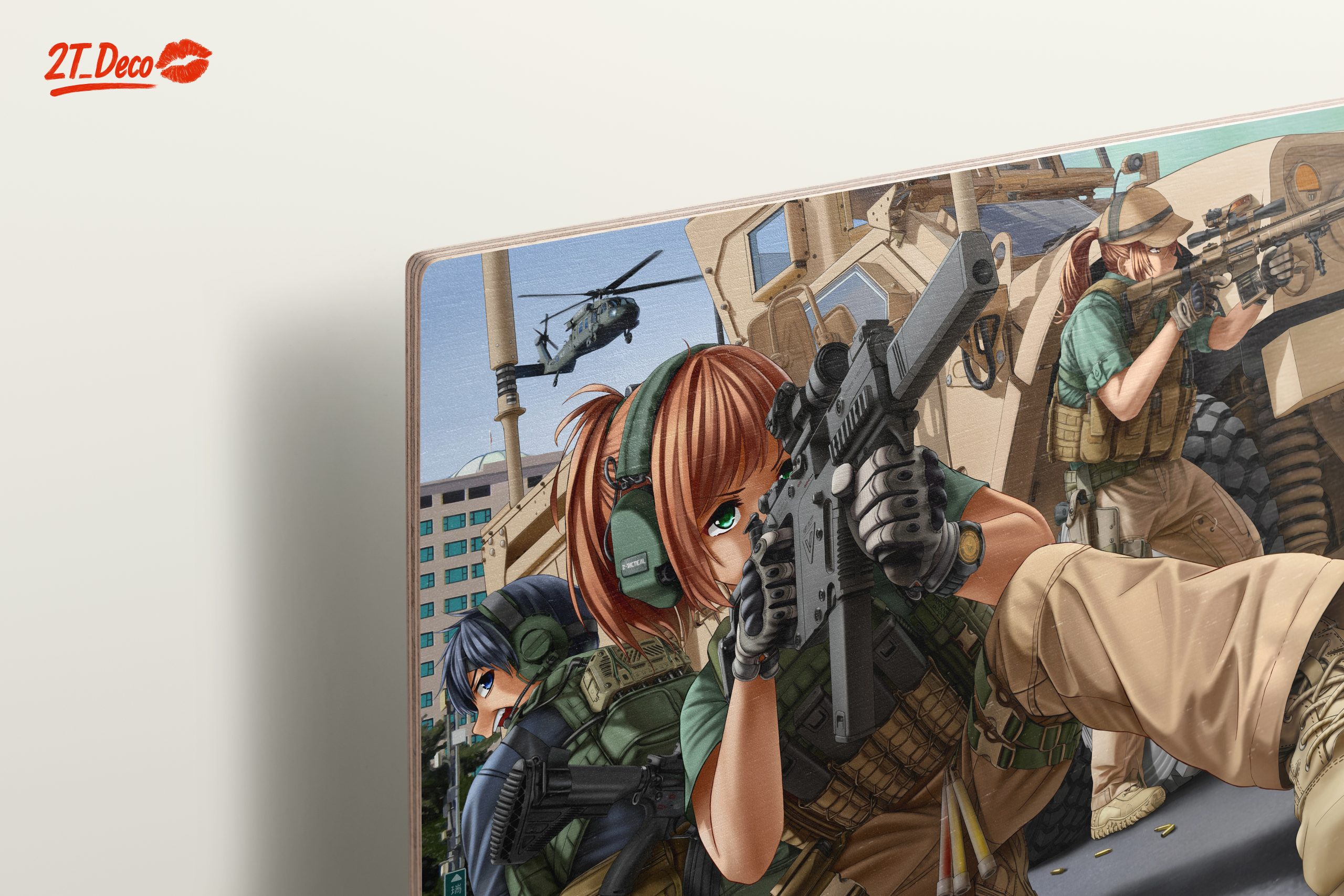 Dynamic Military Action Scene in Anime Style - Image 15