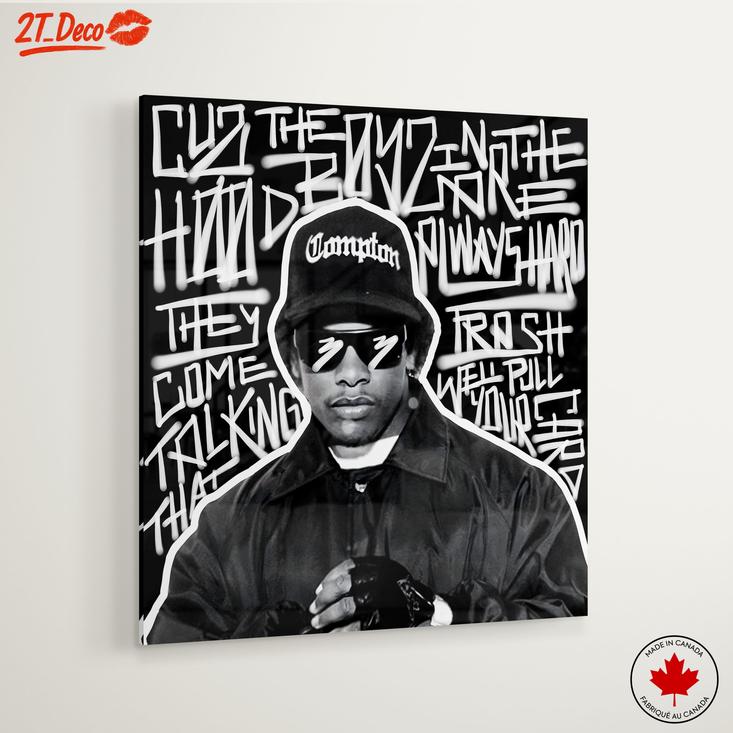 Hip Hop Cultural Artwork Featuring Compton Influence - Image 6