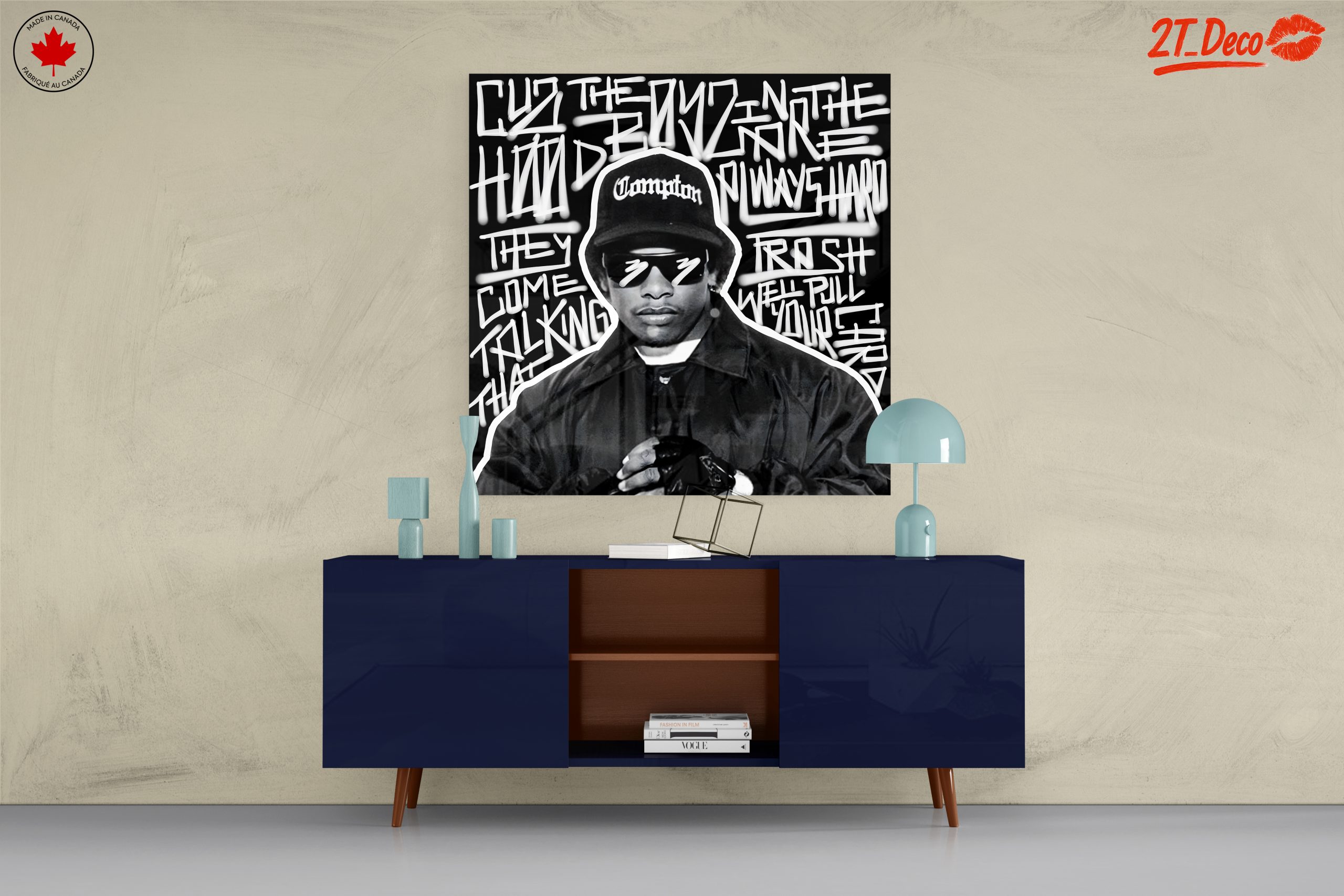Hip Hop Cultural Artwork Featuring Compton Influence - Image 8