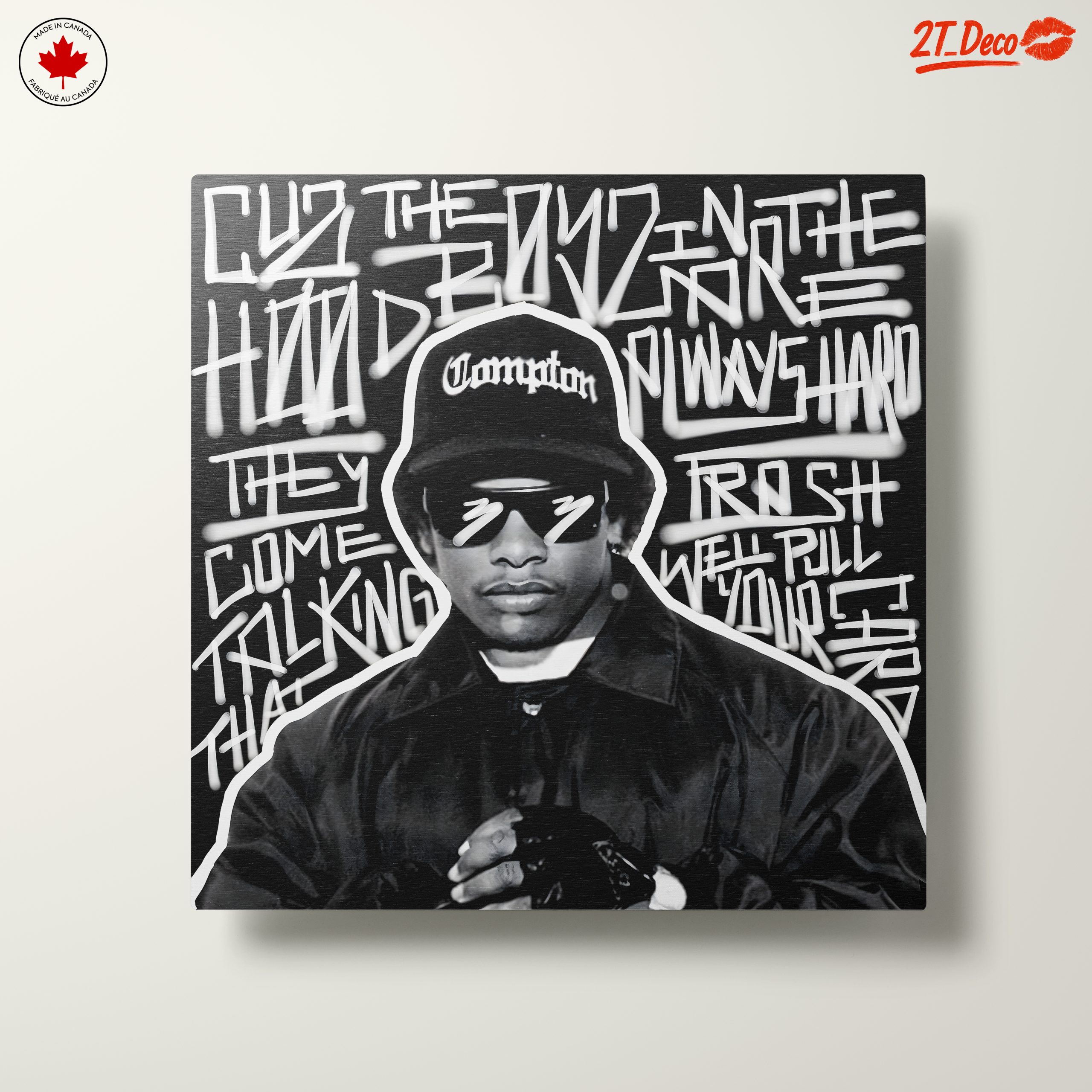 Hip Hop Cultural Artwork Featuring Compton Influence - Image 10