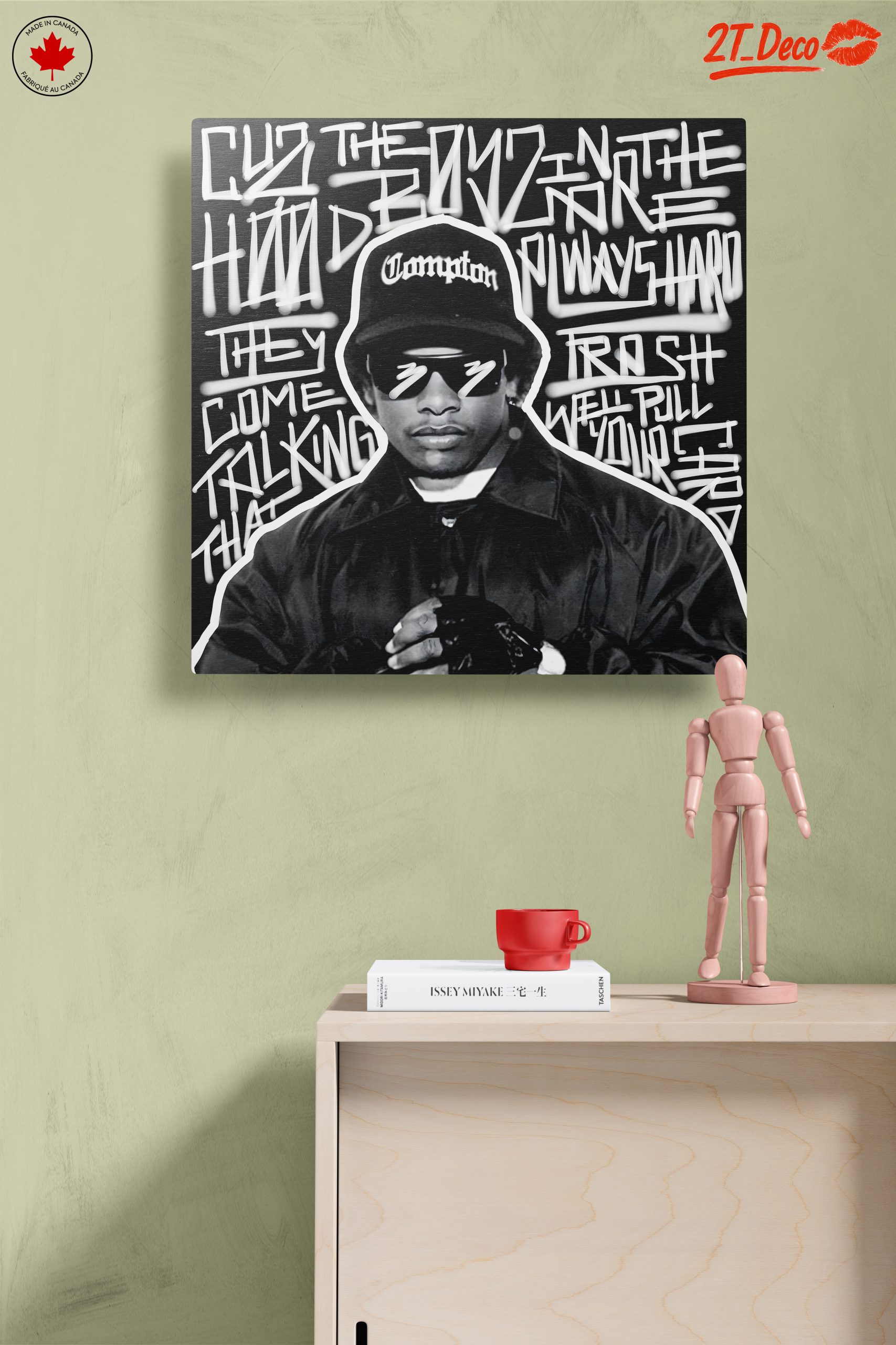 Hip Hop Cultural Artwork Featuring Compton Influence - Image 14